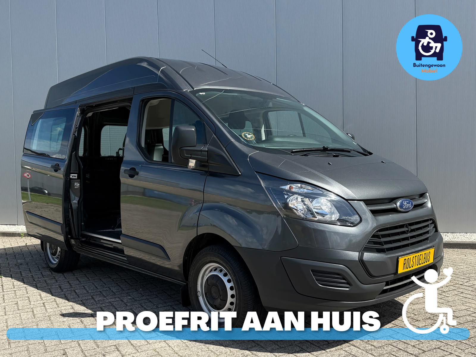 Ford Transit Custom 2.0 TDCI L1H2 | Rolstoelbus | Lage Kilometerstand