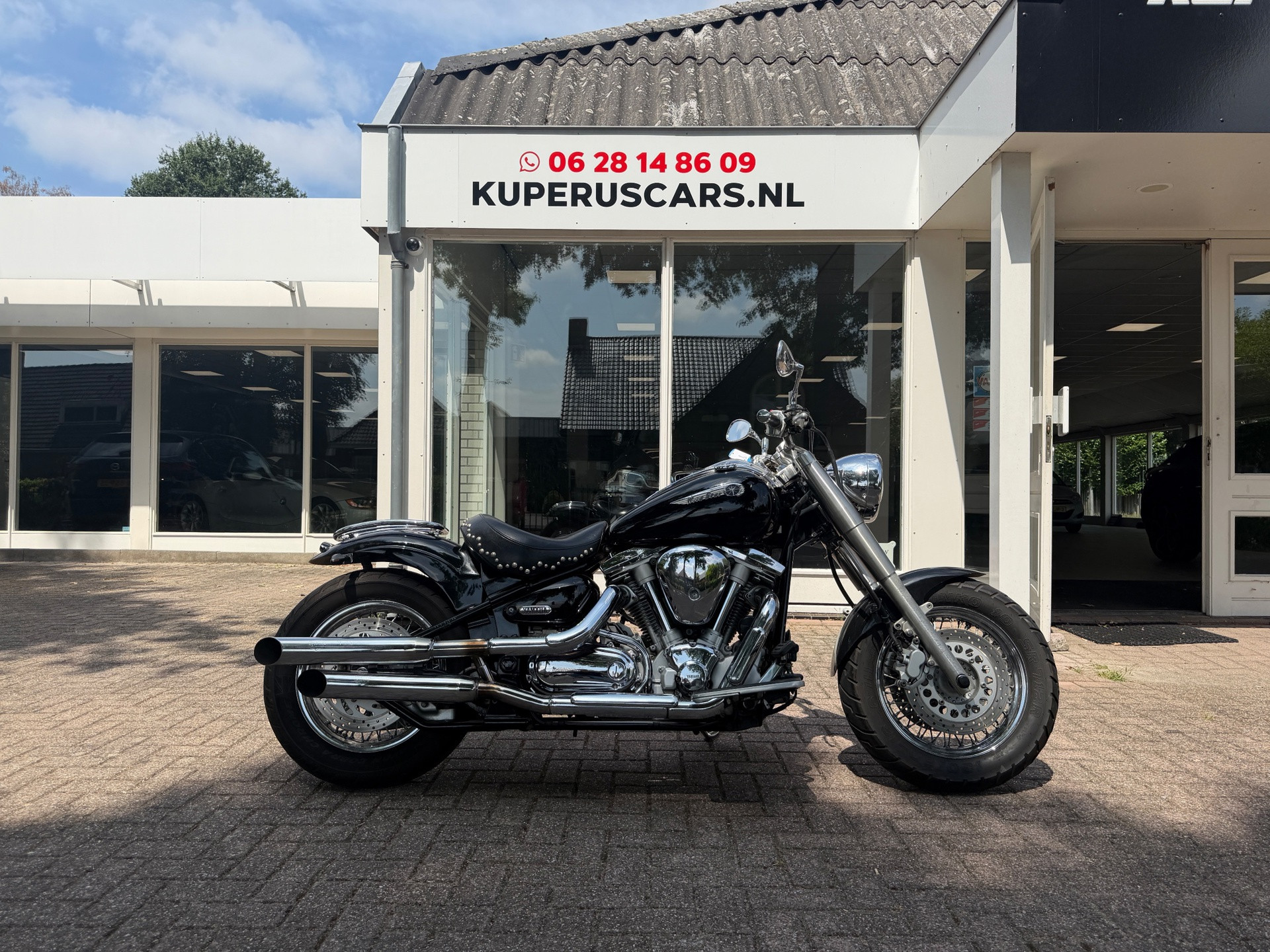 Yamaha Chopper XV 1600 A WildStar BSM uitlaat/Custom/Led Koplamp/Led Achterlicht