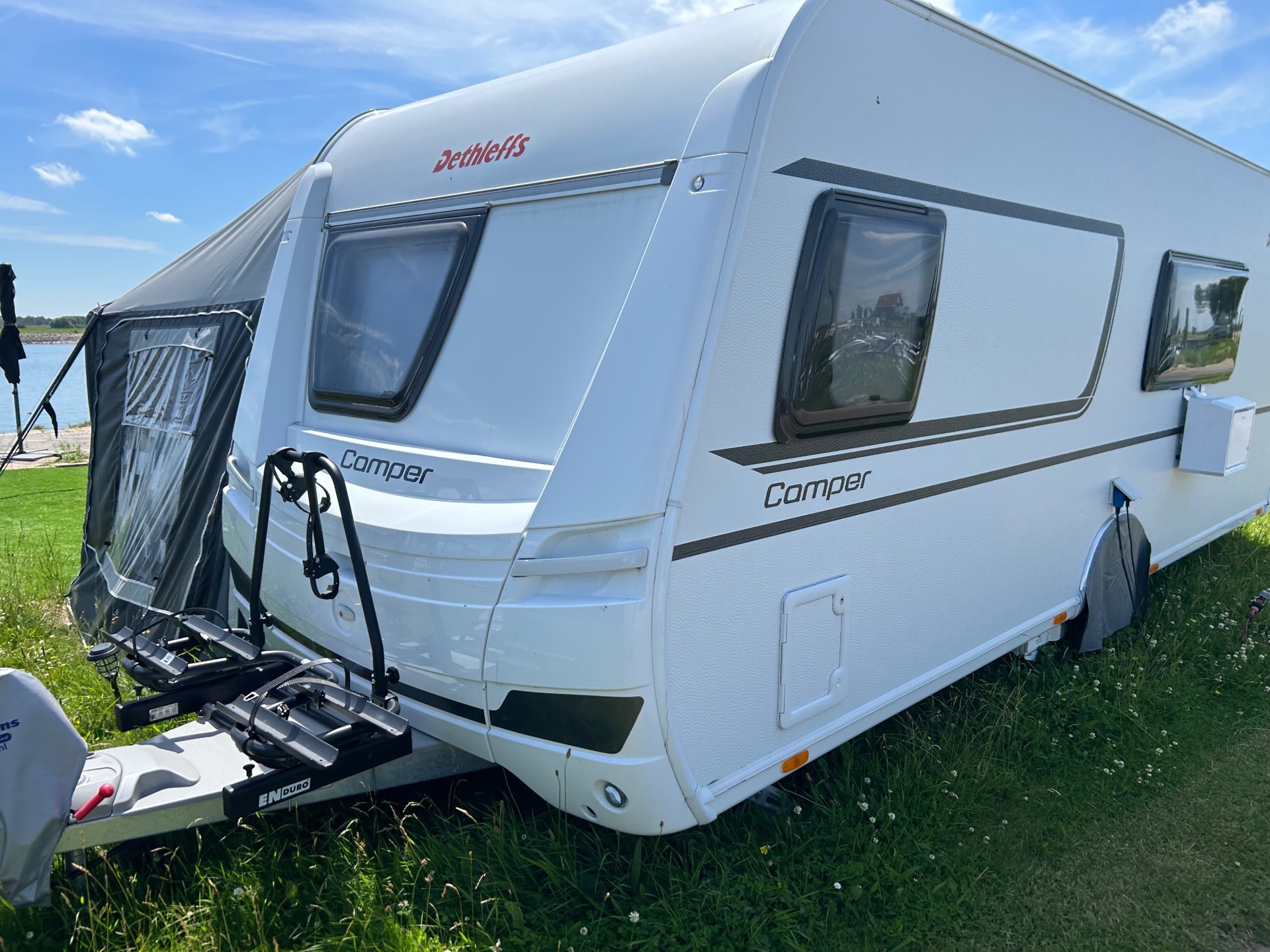 Dethleffs 3EN 530 Camper Nieuwstaat airco mover stapelbed alle opties