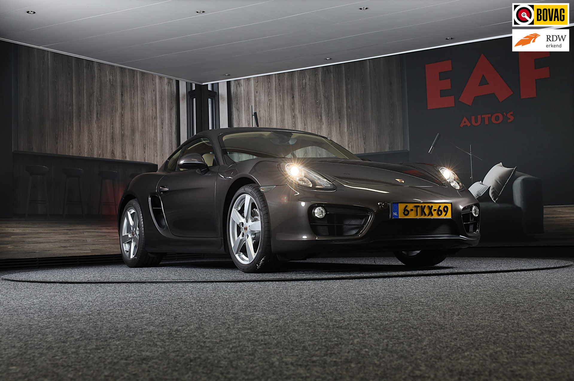 Porsche Cayman 2.7 PDK / NAP / Aut / TOPSTAAT / ZGAN / Airco / F1 / Navi / Elek Pakket / Leder / 19 Inch
