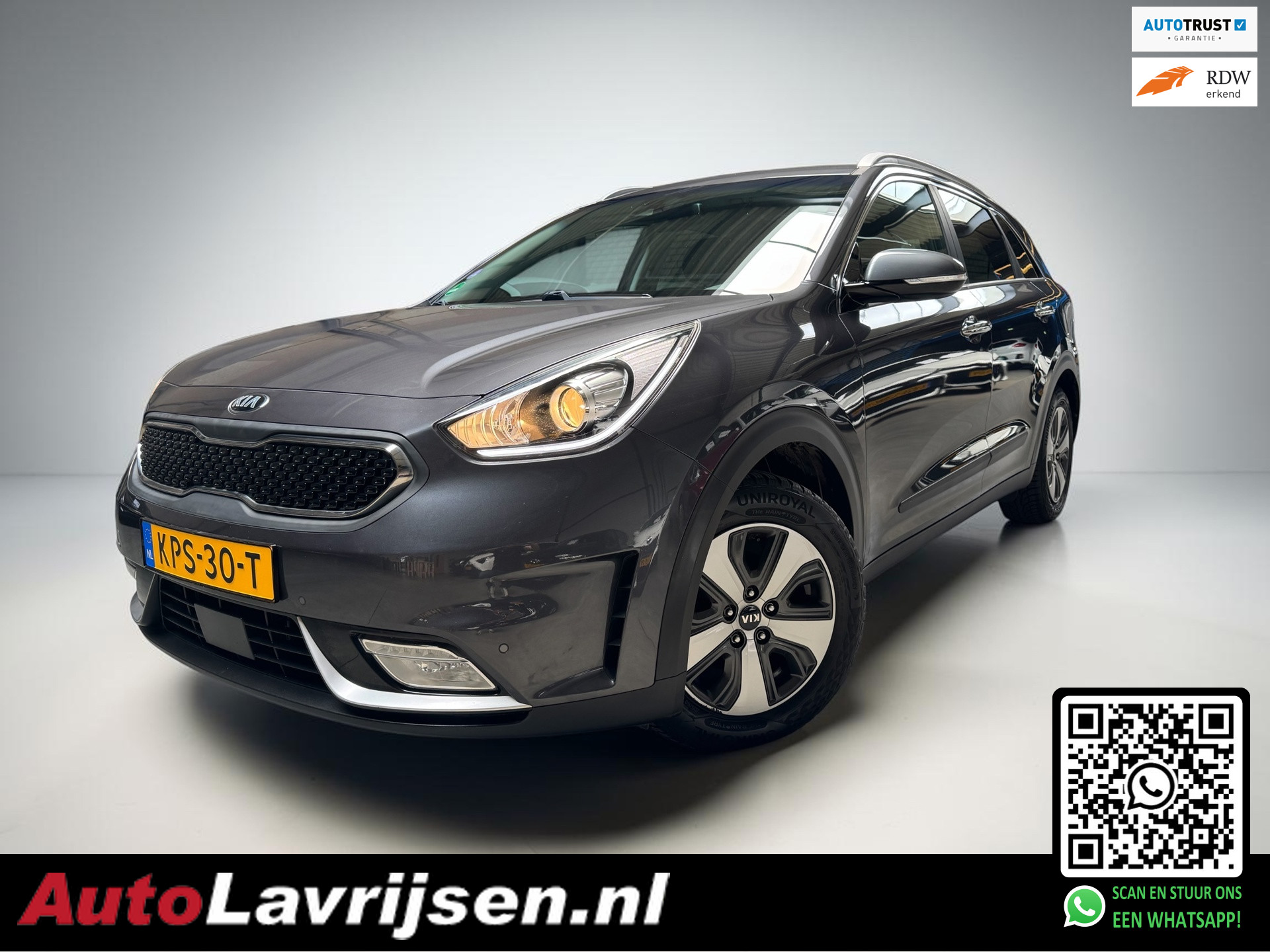 Kia Niro Hybrid First Edition SCHERPE VAKANTIEPRIJS NAVIGATIE/CAMERA CRUISE KEY-LESS PDC V+A ALL-SEASONS