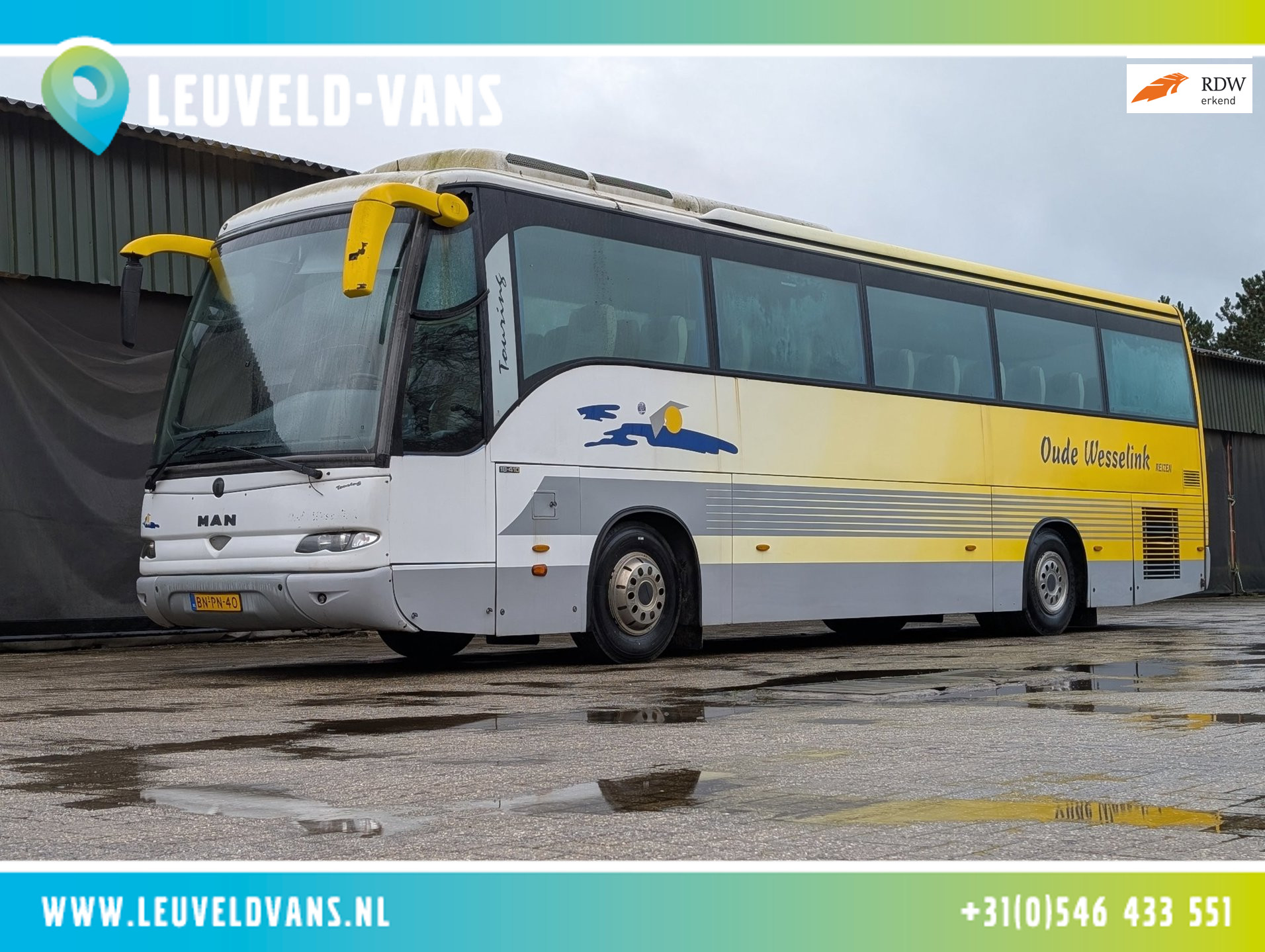 MAN A51 401PK 49 PERSONEN TOURINGCAR TAXIBUS AIRCO TV