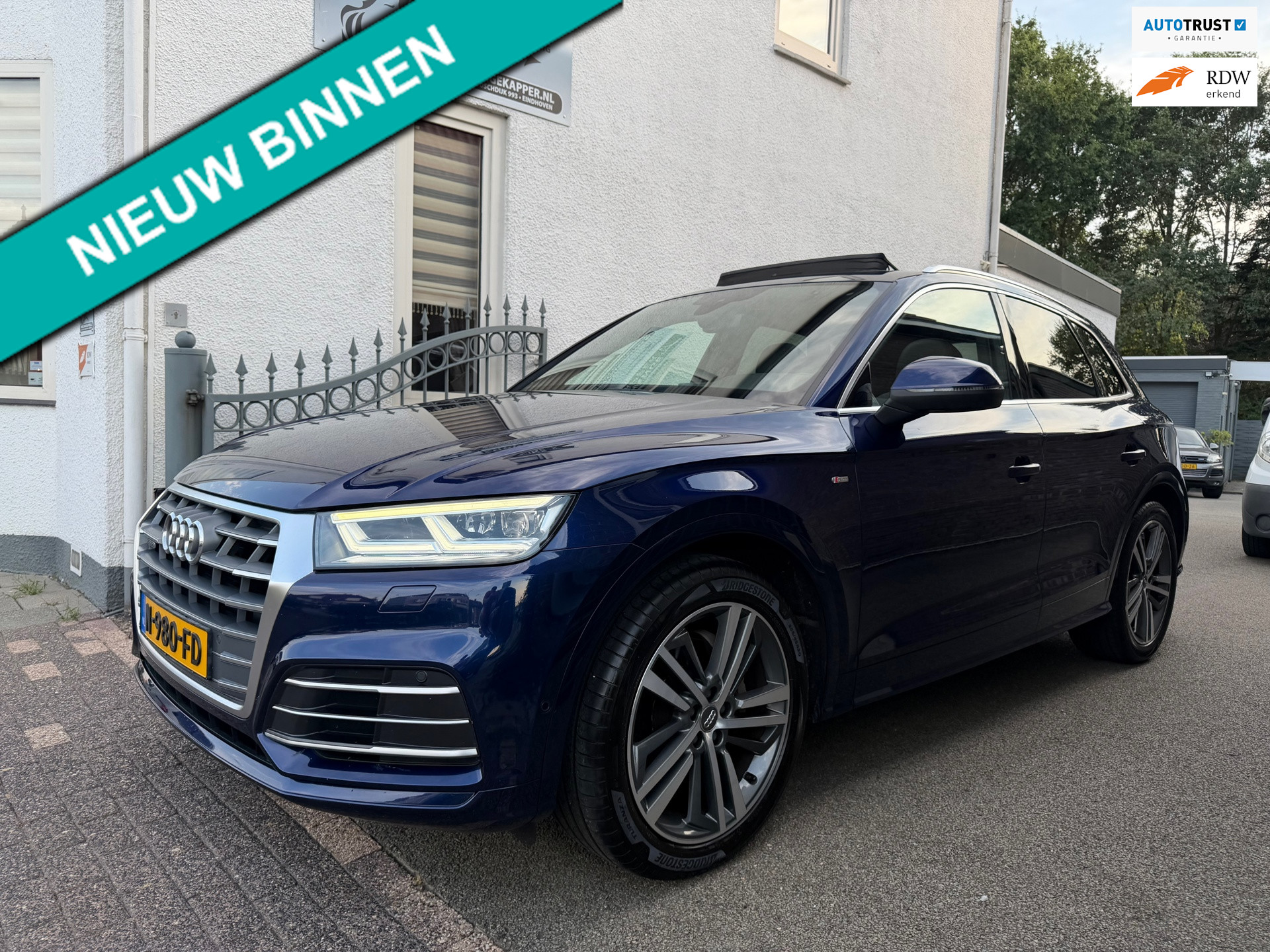 Audi Q5 2.0 TFSI quattro Sport S Line | Pano | Luchtvering | Vol | Recent onderhouden