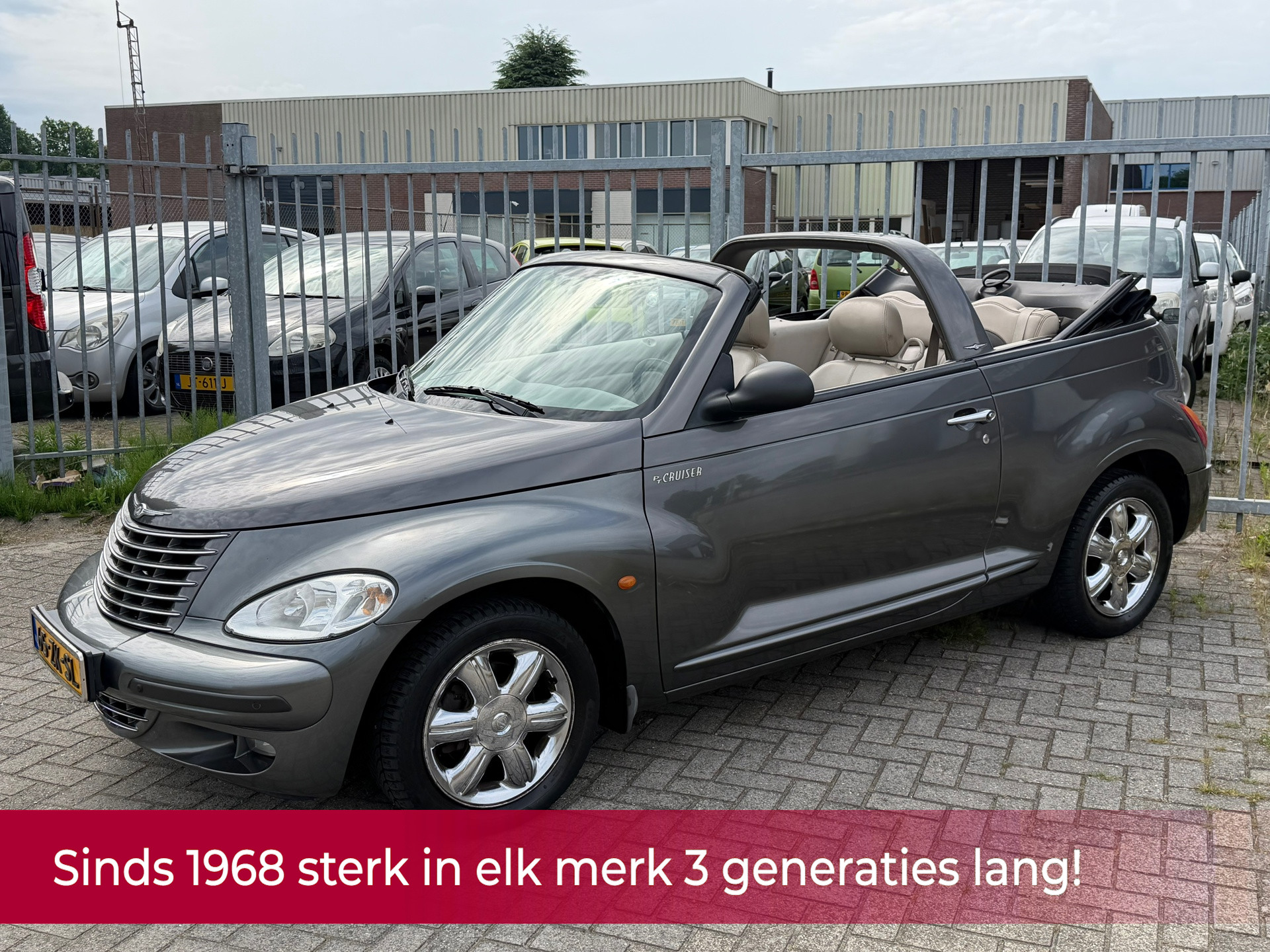Chrysler PT Cruiser Cabrio 2.4i Limited AUTOMAAT! AIRCO l CRUISE l PDC V+A l Chrome LMV l LEER l STOELVERWARMING l TOPSTAAT!