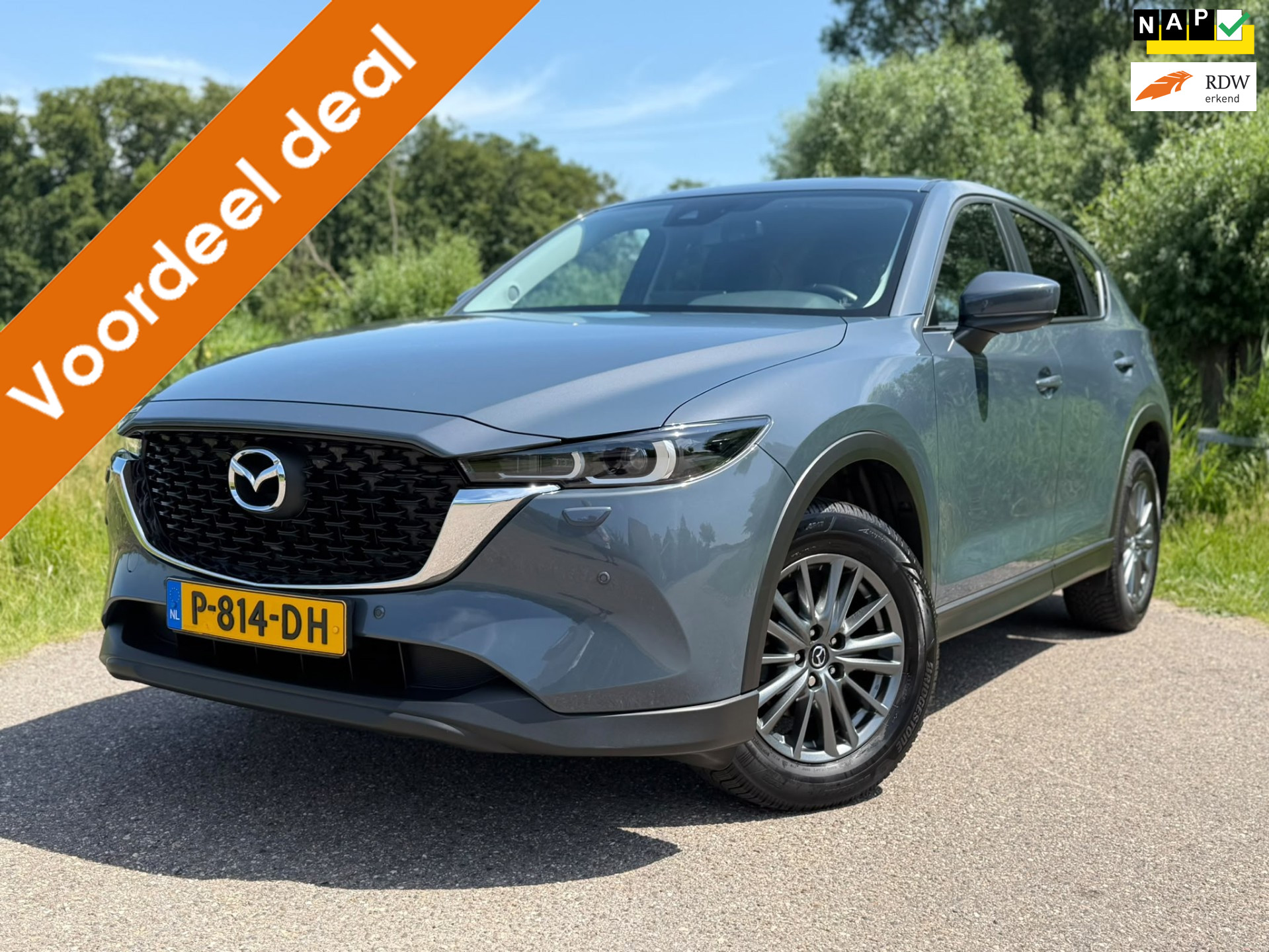 Mazda CX-5 2.0 SkyActiv-G 165 Comfort Automaat / Airco / Navi / Camera / Apple Carplay / CC / Stoelverwarming / PDC / Trekhaak NAP