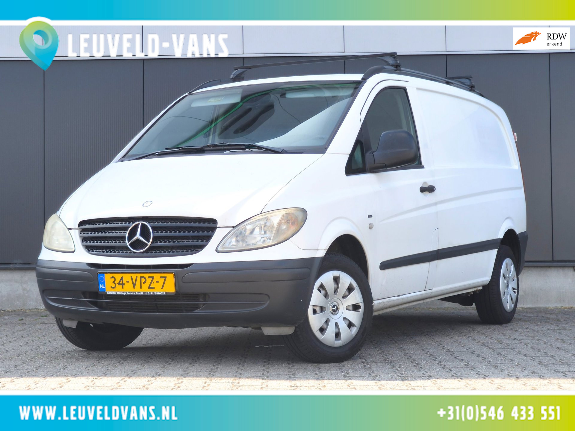 Mercedes-Benz Vito 113CDI L1H1 AIRCO TREKHAAK 4X NW BANDEN