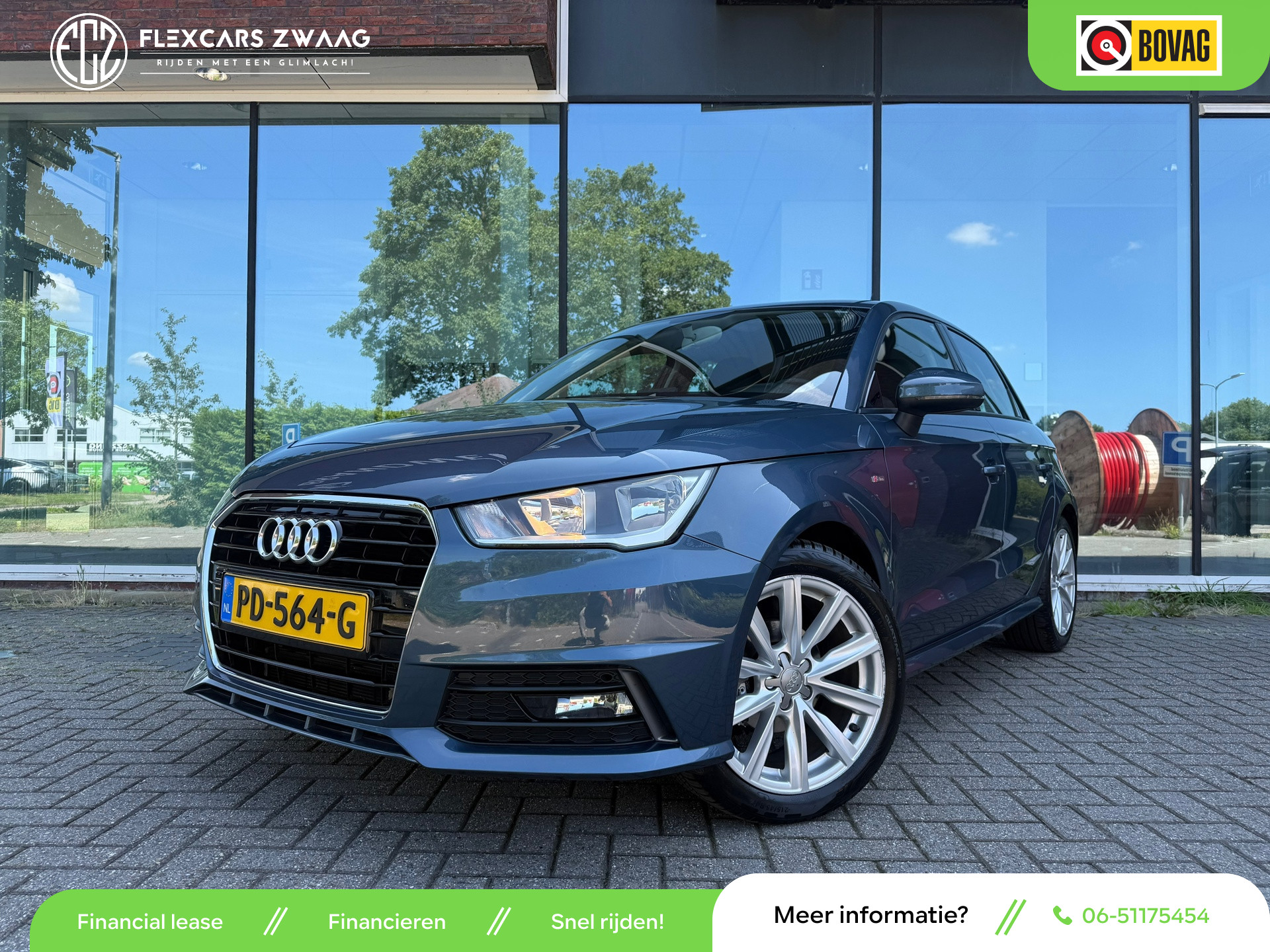 Audi A1 Sportback 1.0 TFSI Adrenalin – Airco – Navi – Trekhaak – Org.NL