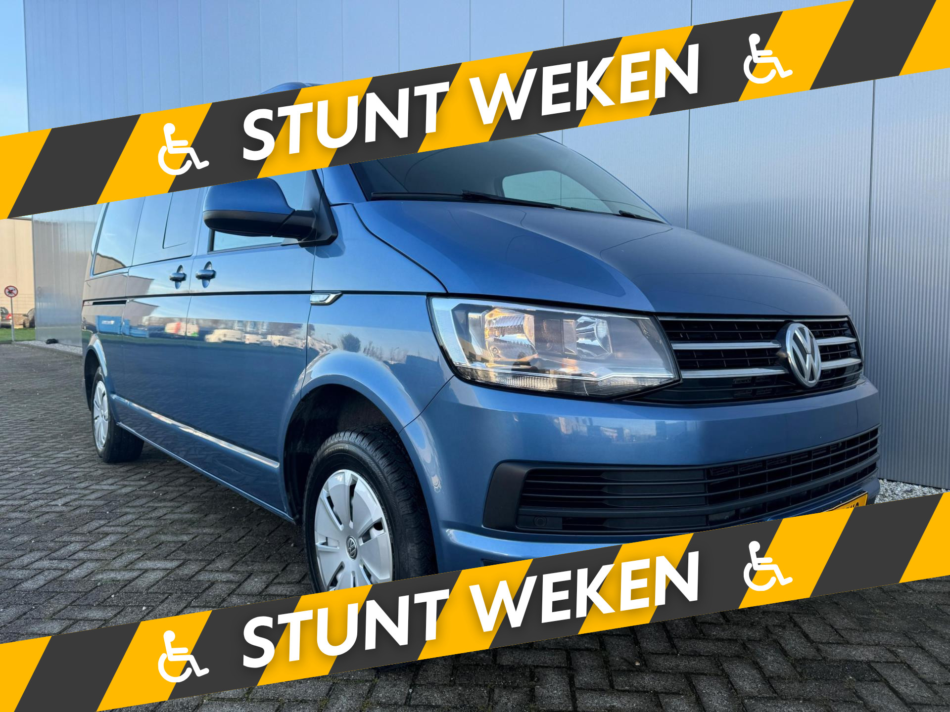 Volkswagen Transporter Caravelle L2 Rolstoelbus Rolstoel Voorin Airco