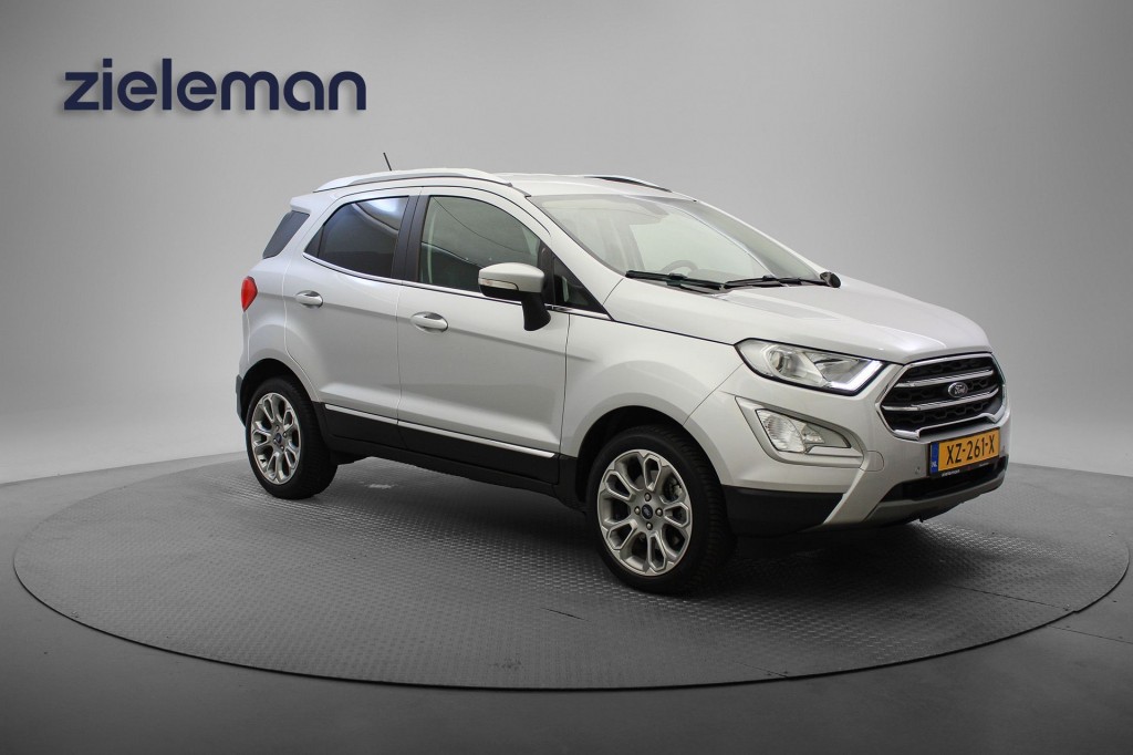 Ford EcoSport 1.0 EcoBoost Titanium – Carplay, Camera, Half Leer, Keyless, B&O, PDC