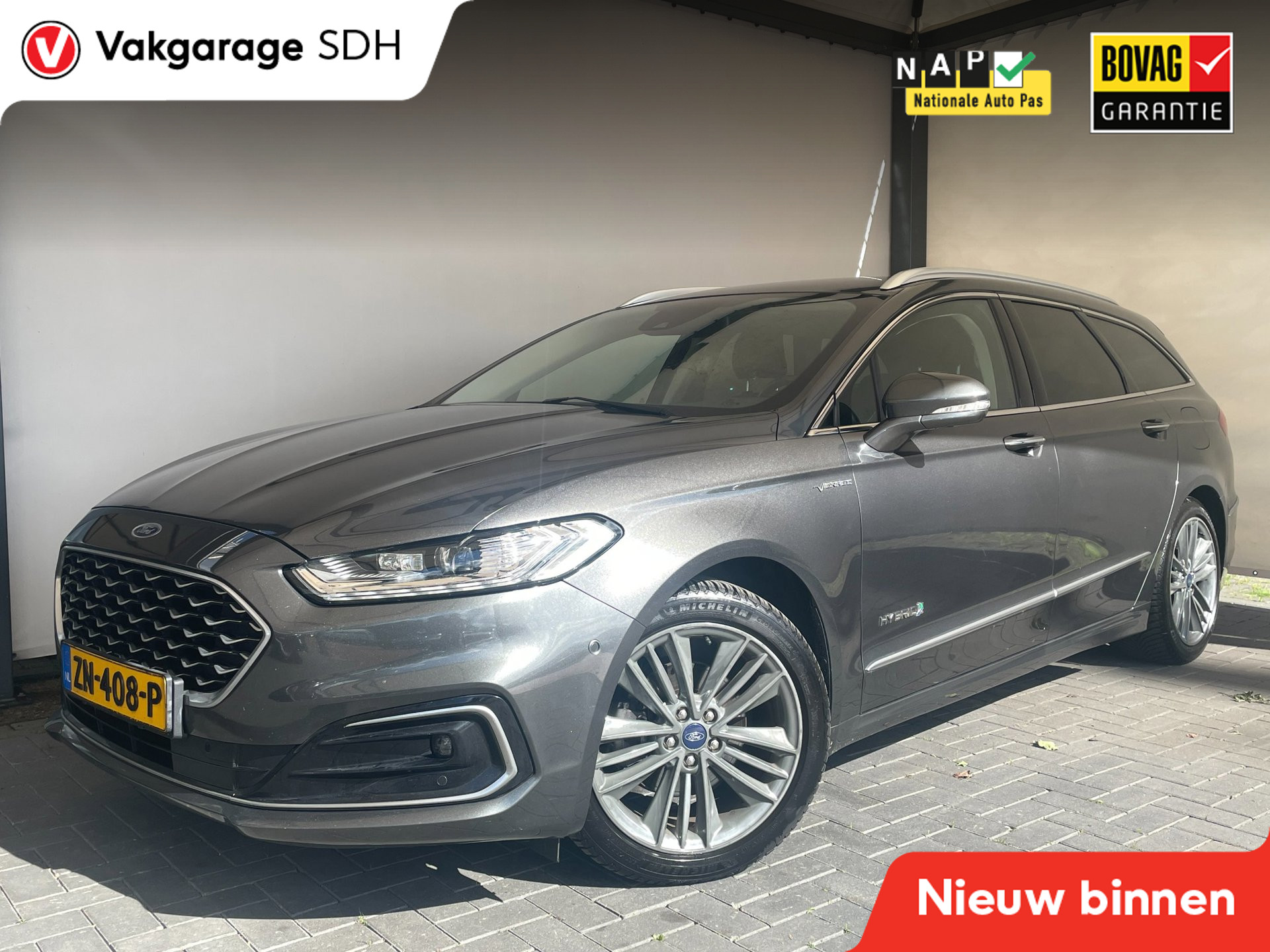 Ford Mondeo Wagon 2.0 IVCT HEV Vignale|Full Option|Stoelverwarming|Stoelverkoeling|Voorruitverwarming|Massagestoelen|Trekhaak