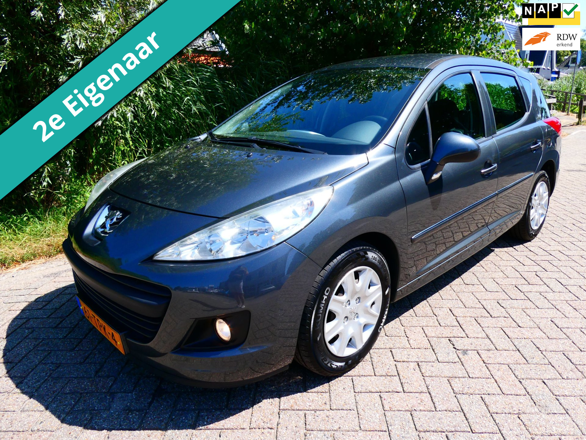 Peugeot 207 SW 1.4 VTi 95pk 154.000km. 2e eigenaar Airco Cruise