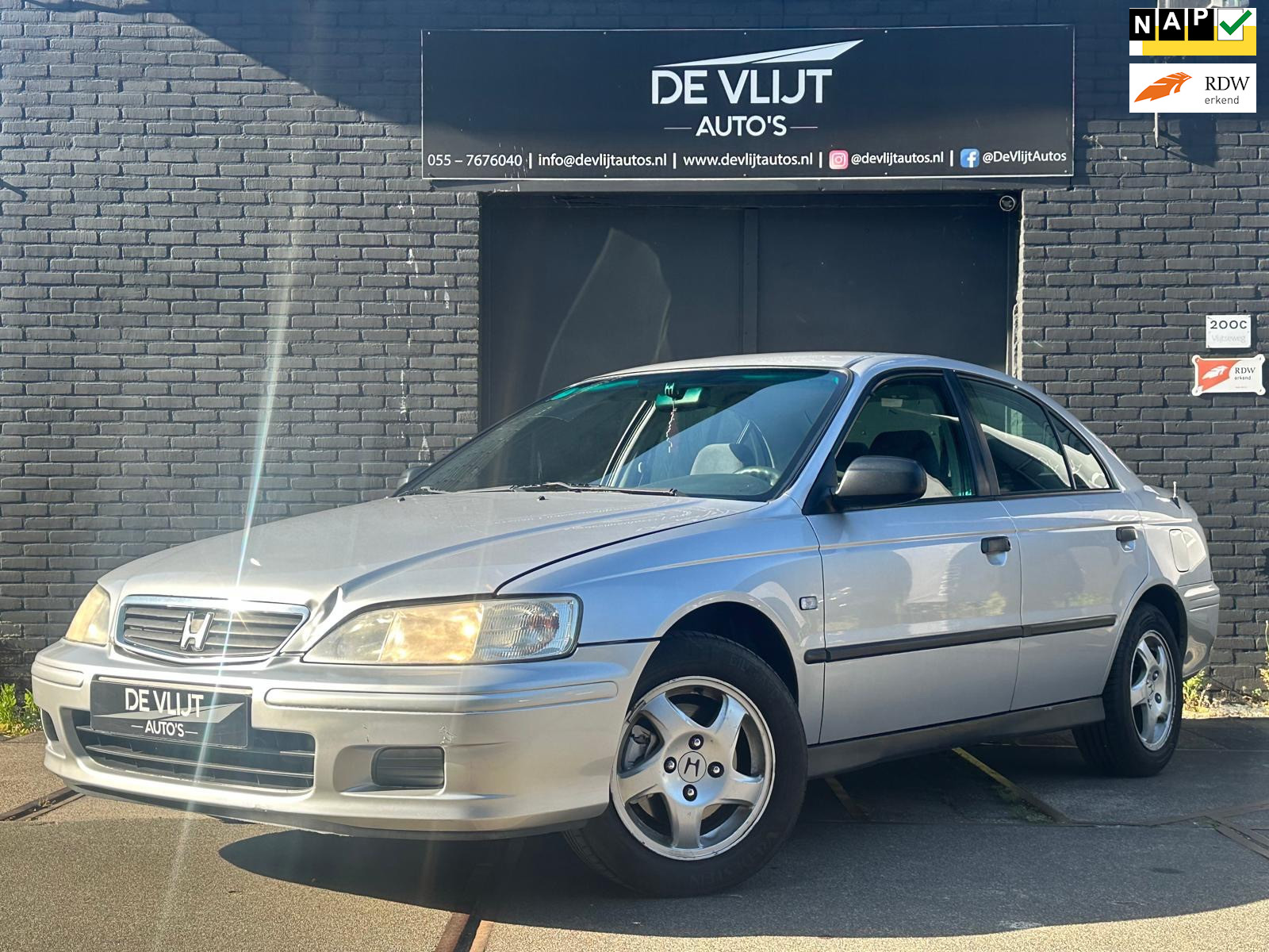 Honda Accord 1.8i LS | Automaat | Elektrische Ramen | Carplay | Centraal Vergrendeling | Stuurbekrachtiging | 15” LM |