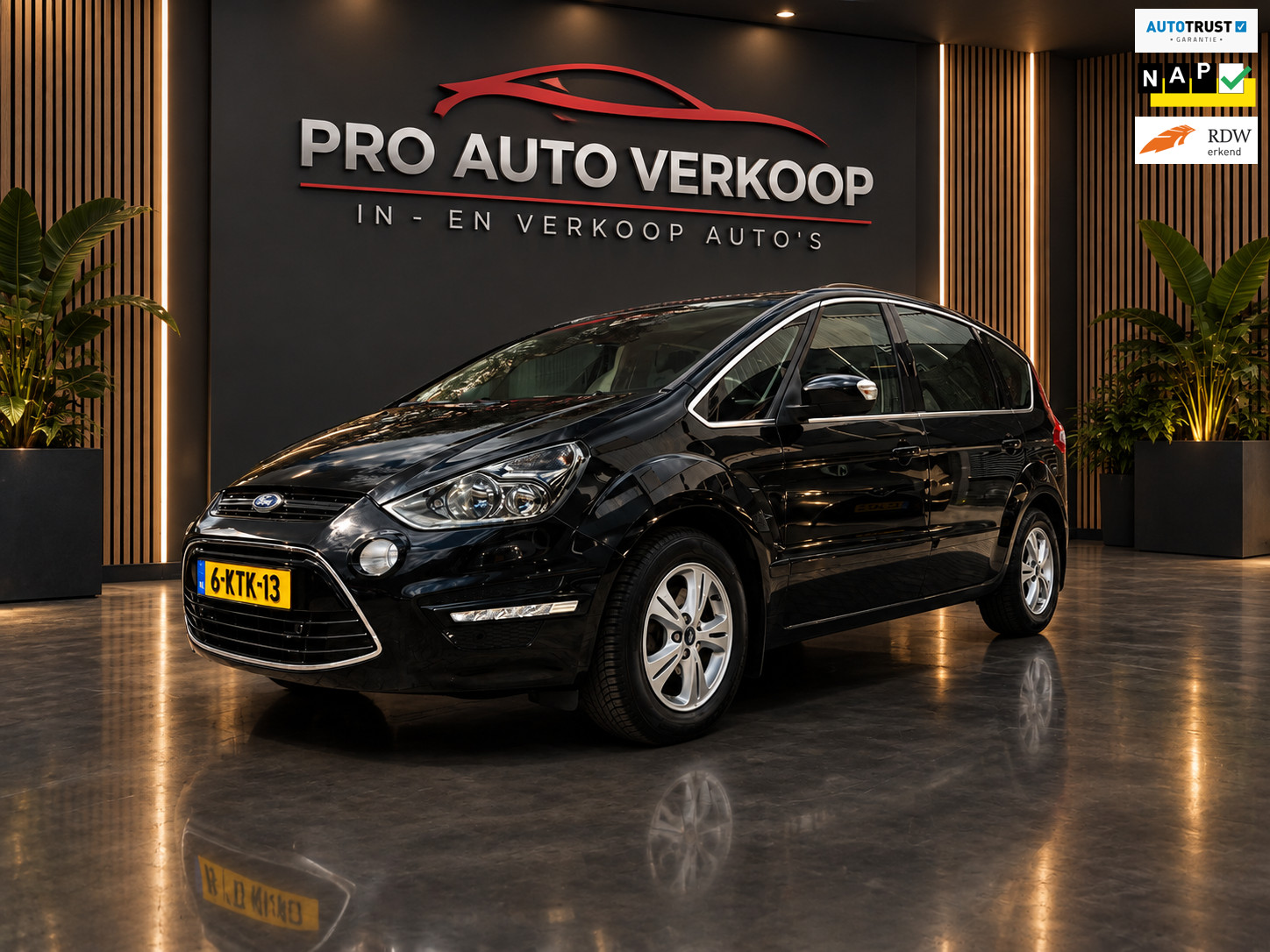 Ford S-Max 2.0 EcoBoost S Edition Carplay_Cruise_Trekhaak_Automaat