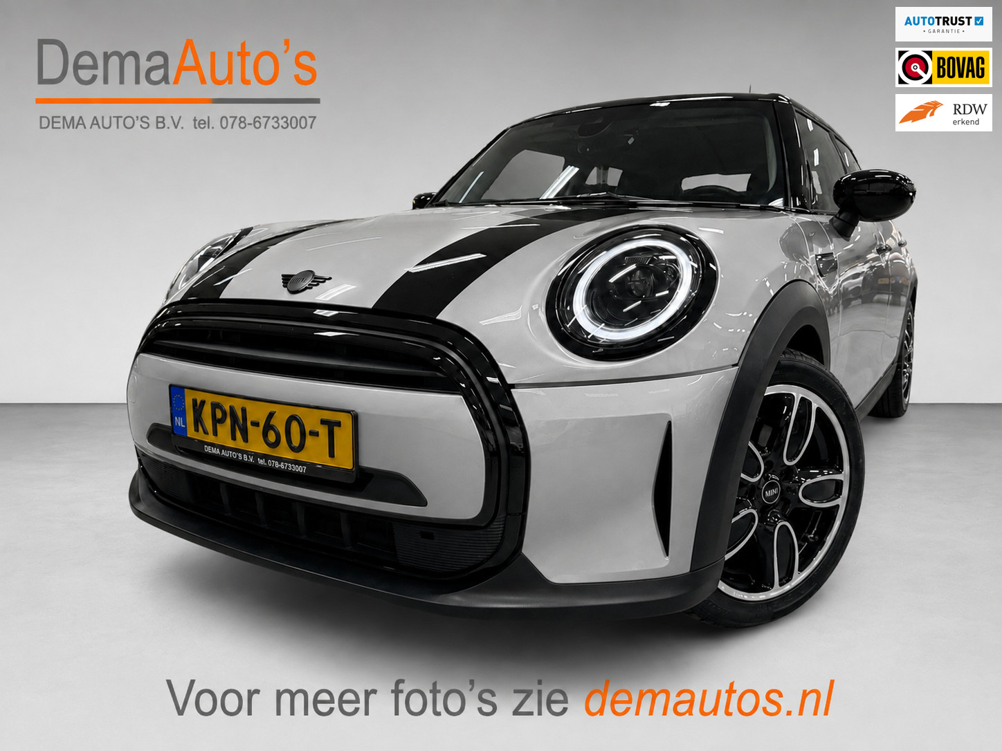 MINI 5-deurs 1.5 Cooper Camden BLACK-EDITION 136PK NAVI/CARPLAY/LED/DAB/ECC/PDC/CRUISE///
