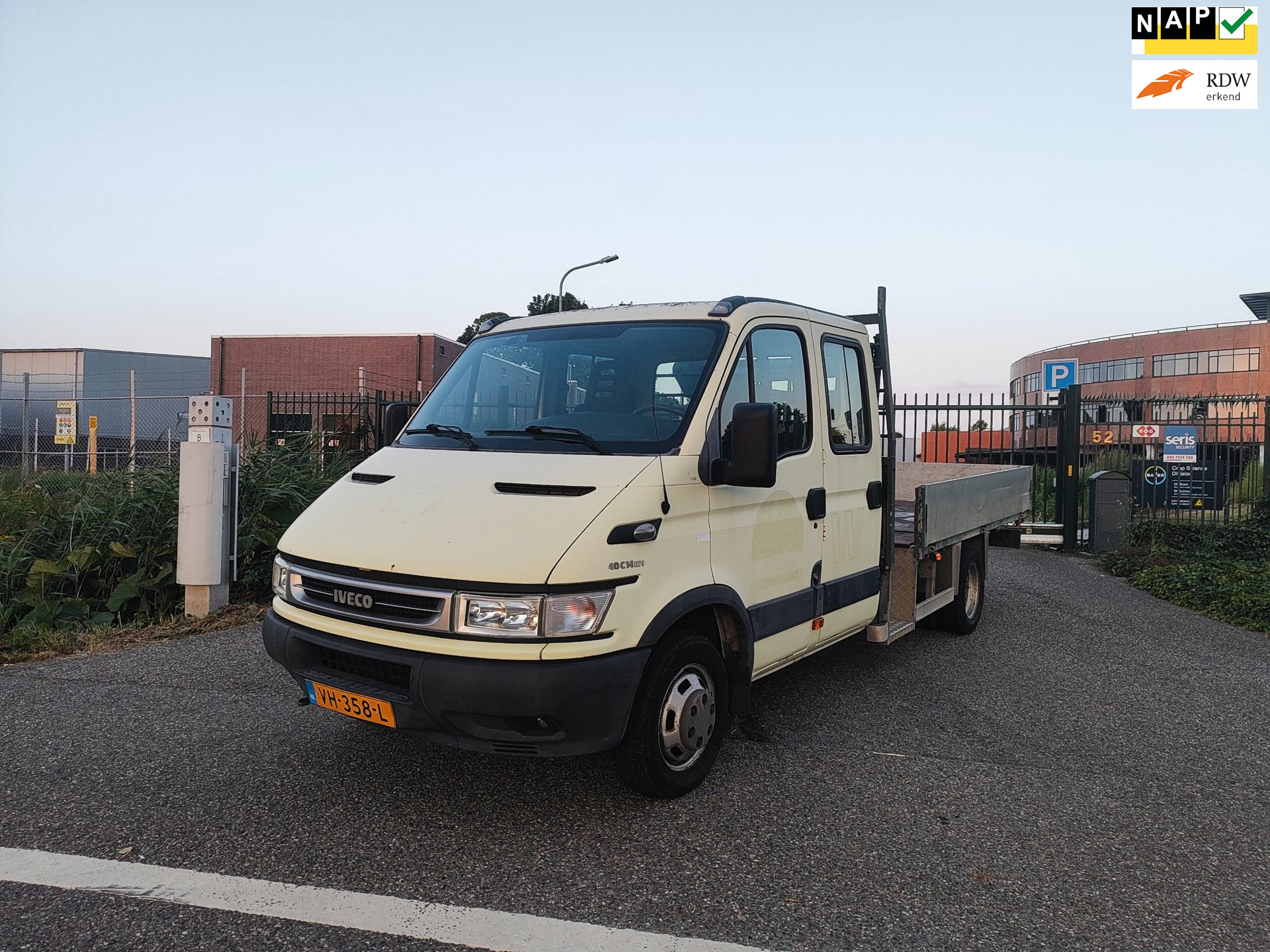 Iveco Daily 40C14 410 DC Pick-up Kraan! Apk! Nap!!!