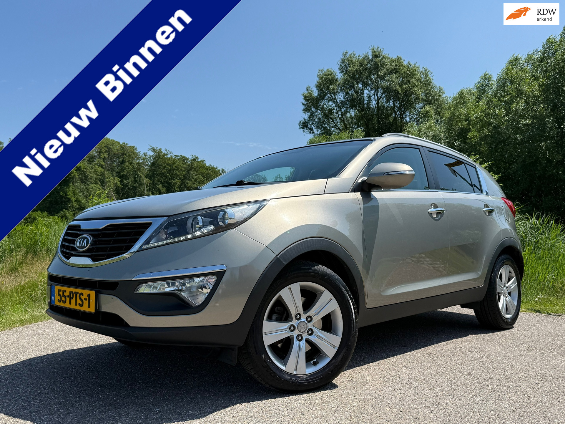 Kia Sportage 1.6 GDI X-ecutive Plus Pack | H-Leder | Navi | Clima | 17″ Velgen | PDC | Cruise | LED | Goed Onderhouden! | 6 Versn.