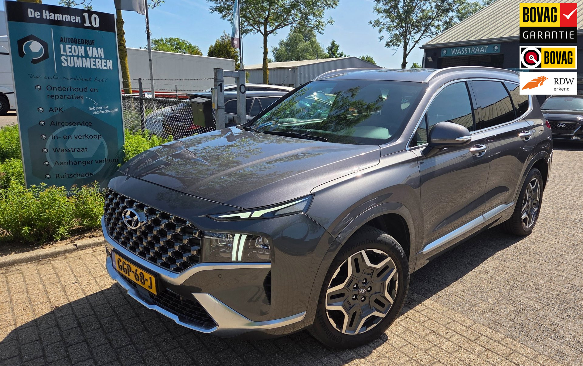 Hyundai Santa Fe 1.6 T-GDI HEV Premium Luxury,stoelkoeling,stoelverwarming,carplay,Navi