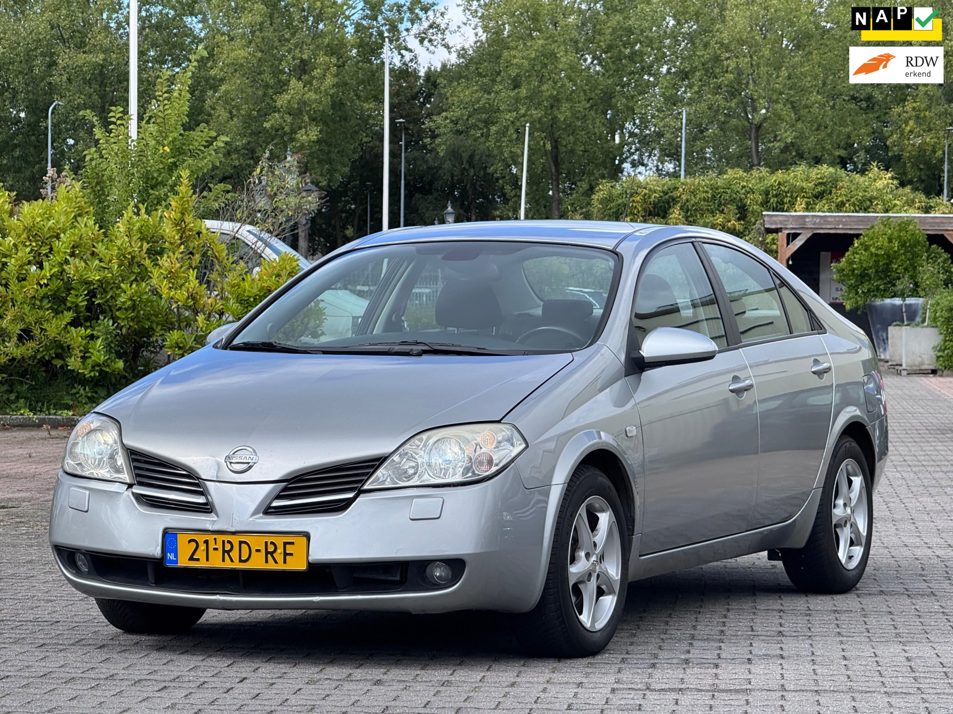 Nissan Primera 2.0 Acenta| Automaat | Camera | Climate control | Elektrische spiegels en ramen | 2 sleutels | Trekhaak |