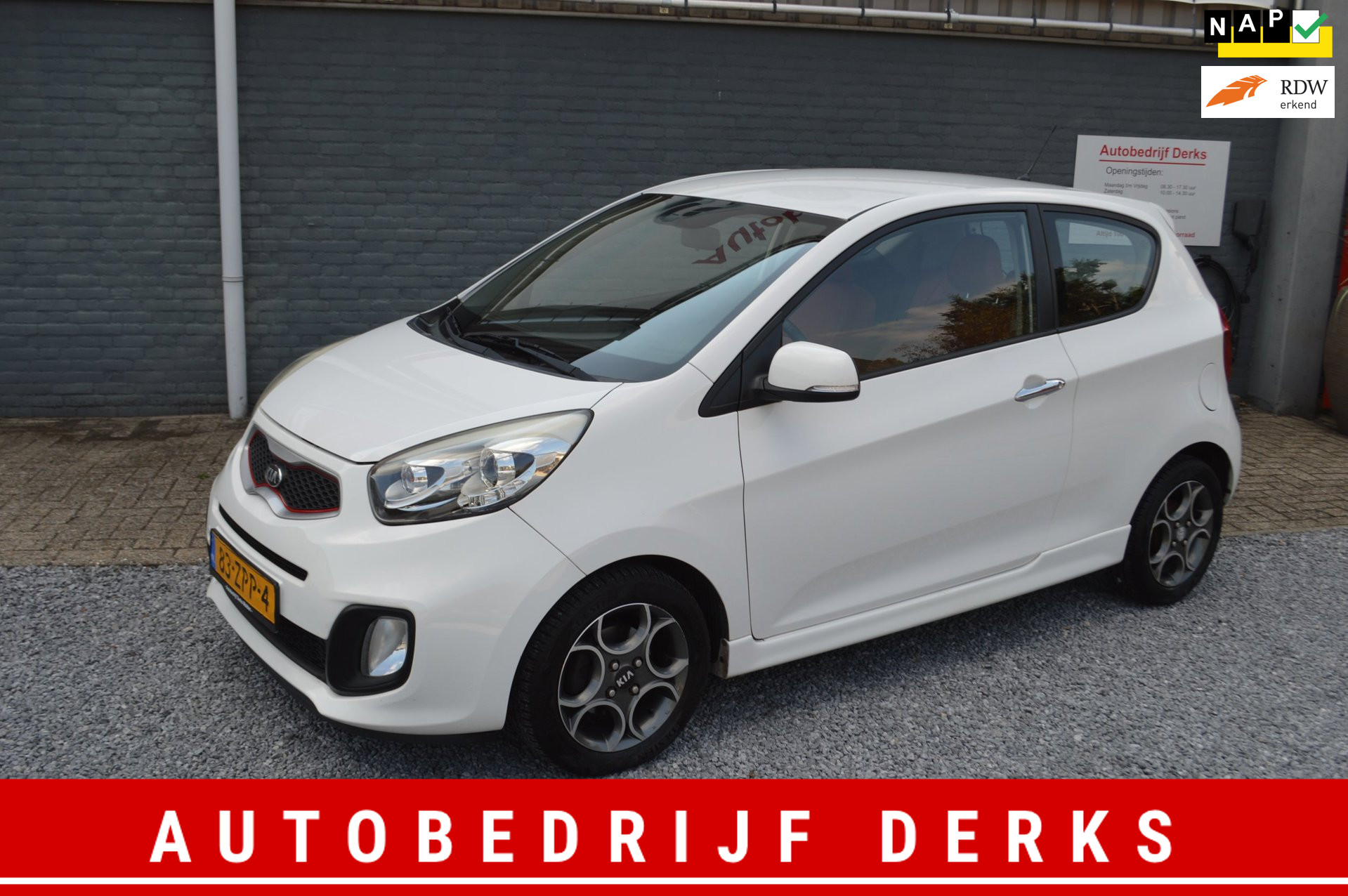 Kia Picanto 1.0 CVVT ISG Design Edition Airco | Stuurbekrachtiging | Leer | Garantie.
