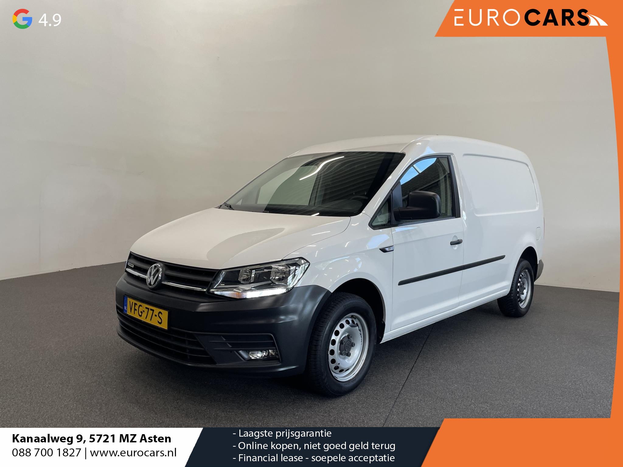 Volkswagen Caddy 1.4 TGI L2H1 EcoFuel Maxi Comfortline