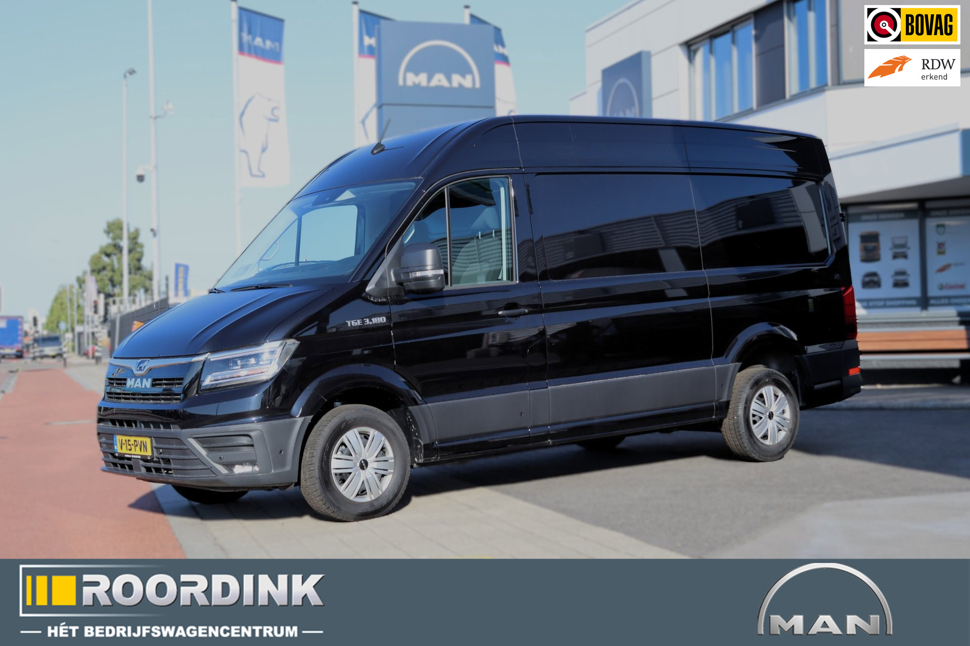 MAN TGE 180PK Automaat, Standkachel met afstandsbediening, Parkeersensoren rondom , ACC