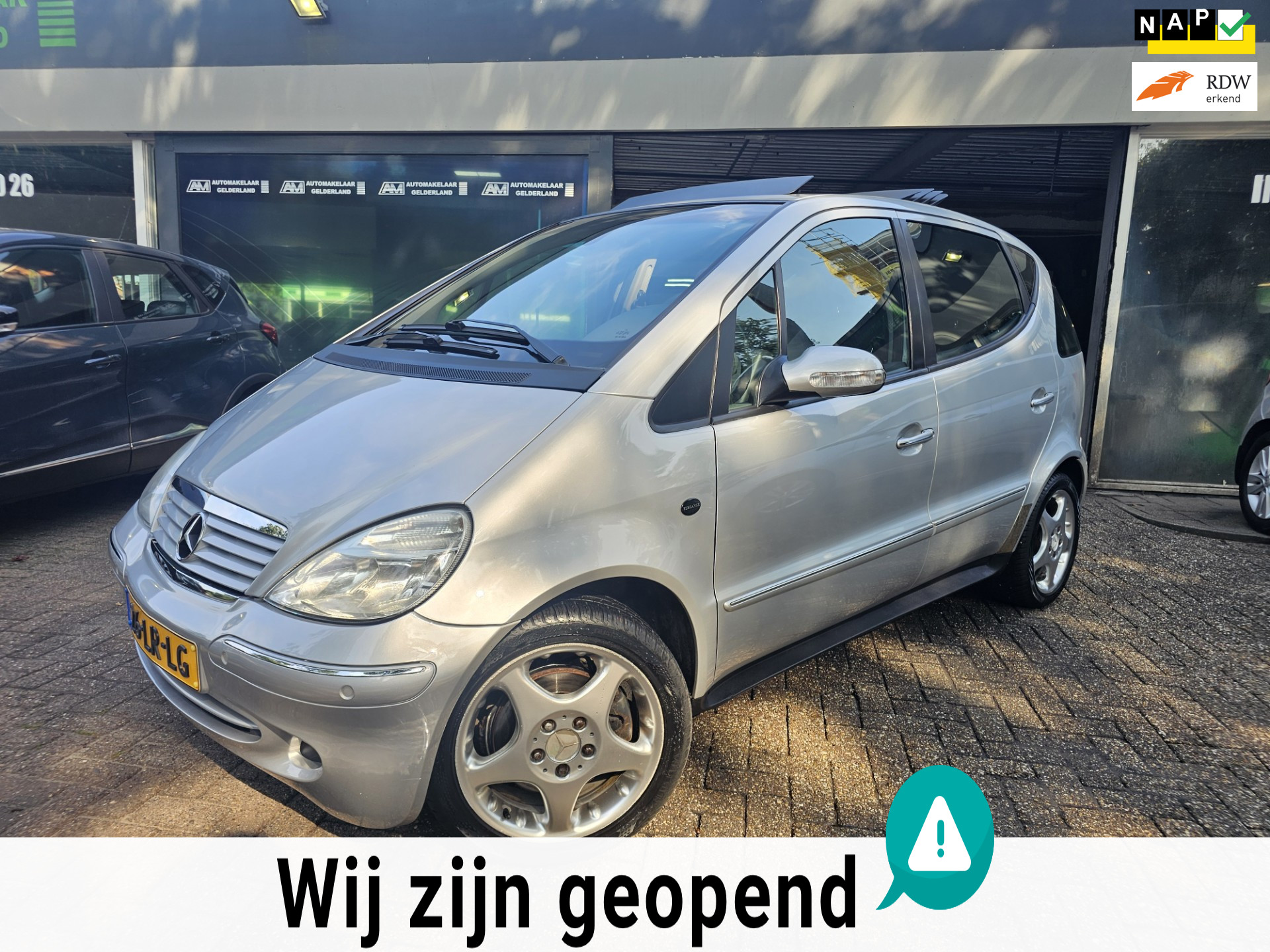 Mercedes-Benz A-Klasse 190 Elegance Lang | 3/6 OF 12 MND GARANTIE | AUTOMAAT | AIRCO | PANO DAK | CRUISE |