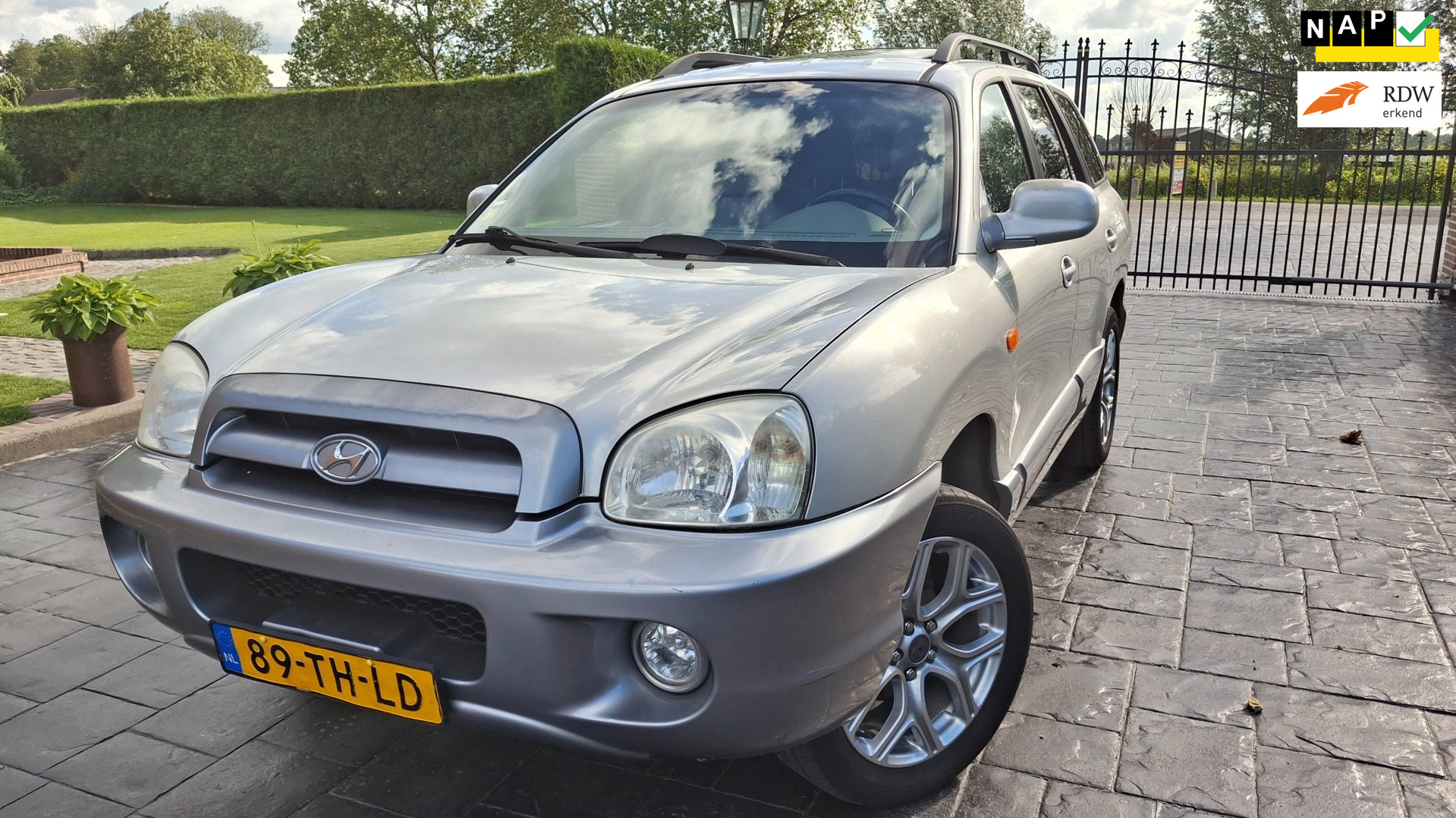 Hyundai Santa Fe 2.4i-16V Elite Airco Leder Dakraam CV Inruil Mogelijk