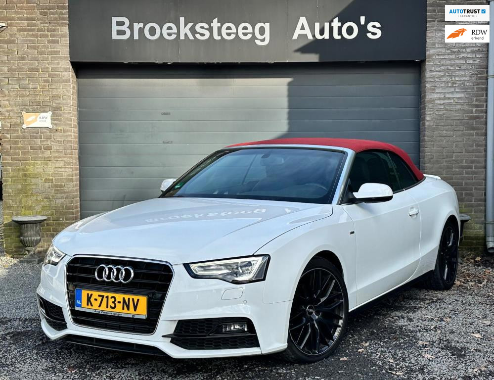 Audi A5 Cabriolet 1.8 TFSI Sport Edition Sline binnenbuiten/Boekjescompleet