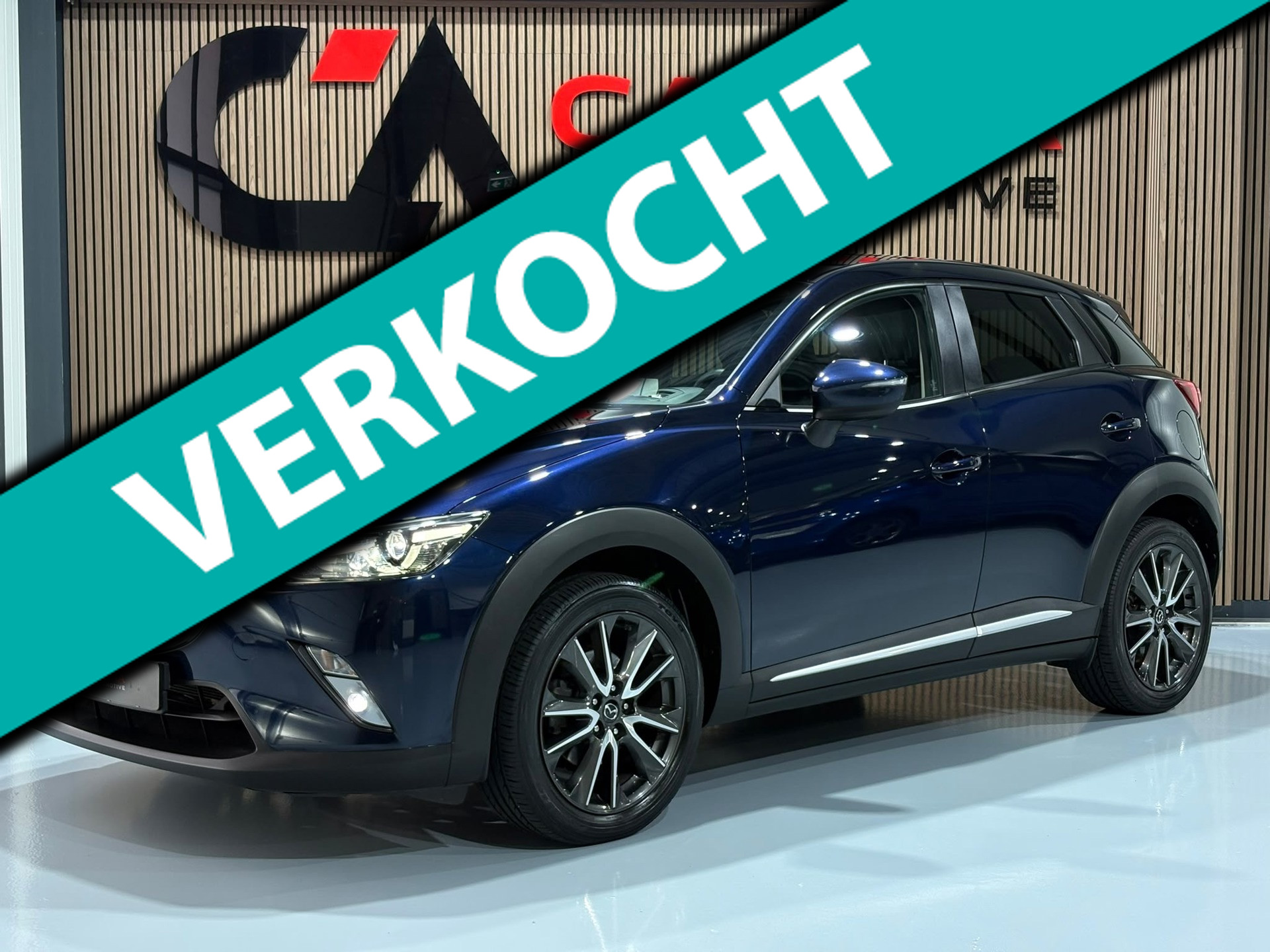 Mazda CX-3 2.0 SkyActiv-G 120 GT-M / Start Stop / HUD / Lederen Bekleding / Stoel Verwarming /