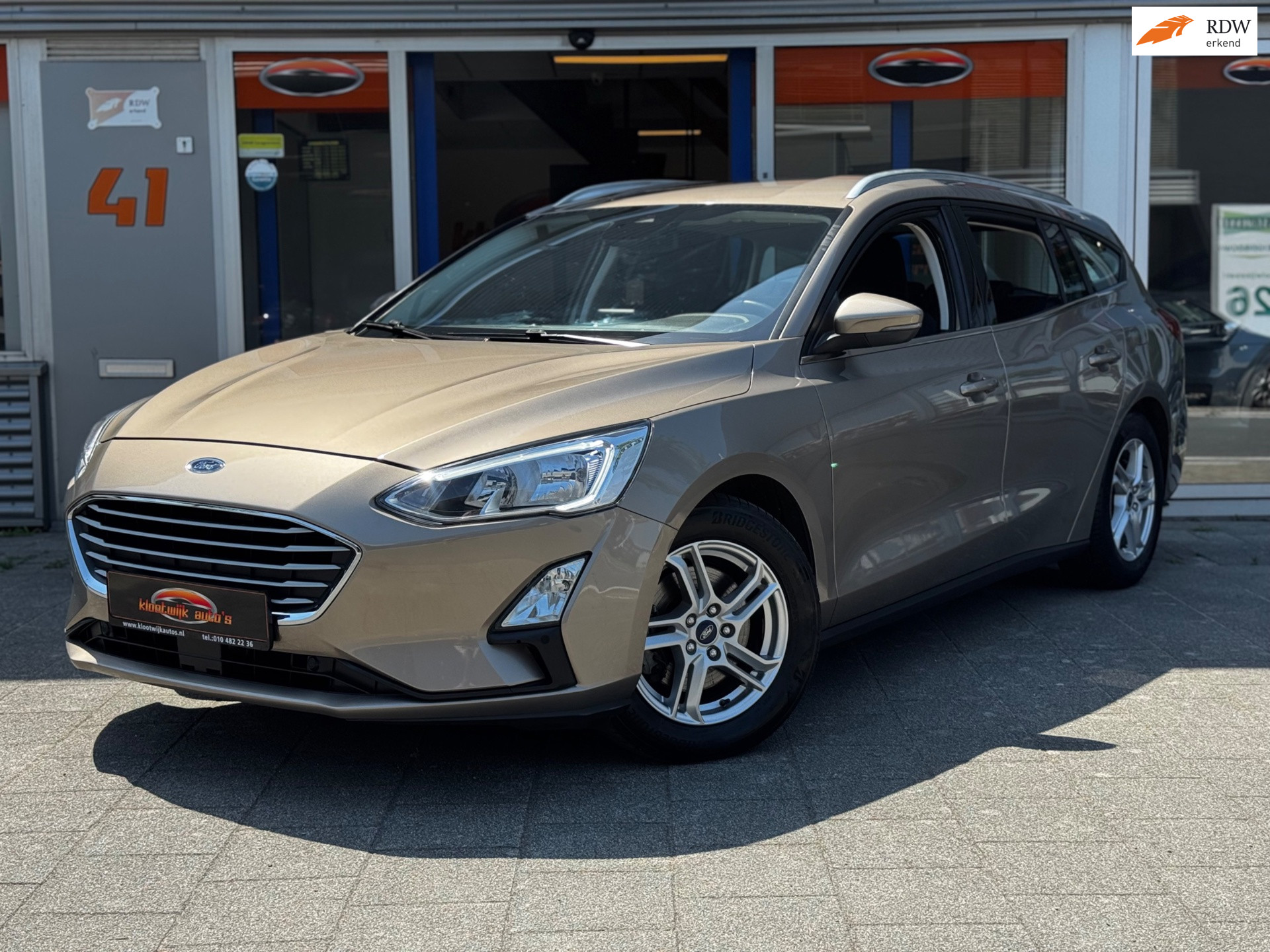 Ford FOCUS Wagon 1.0 EcoBoost Active Business Navigatie Led Cruise LM Dealer Historie