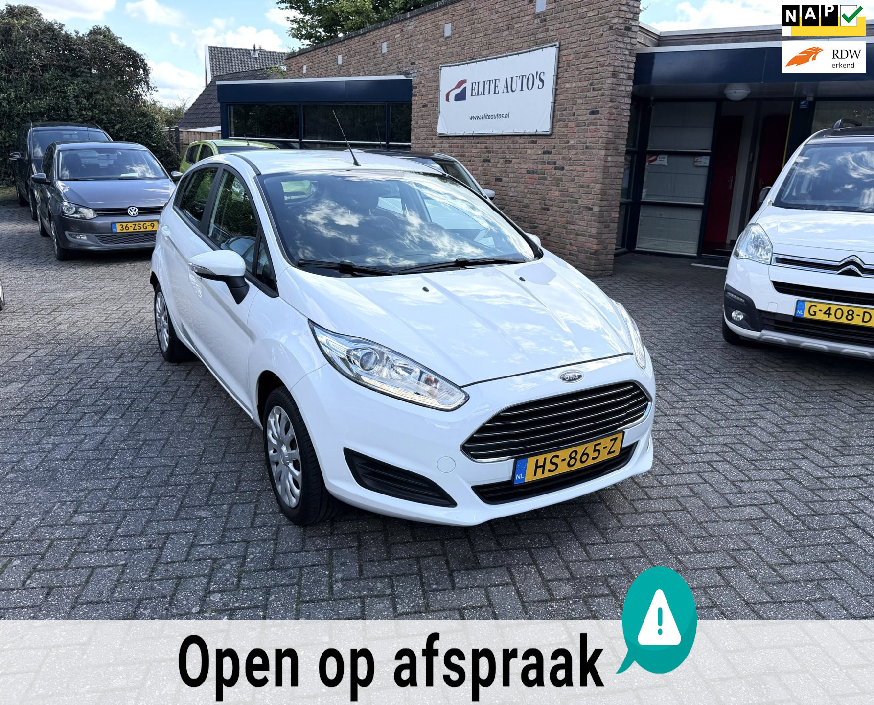 Ford Fiesta /Nieuwstaat/grote beurt gehad/lage km+NAP//airco/Nw Apk!!!