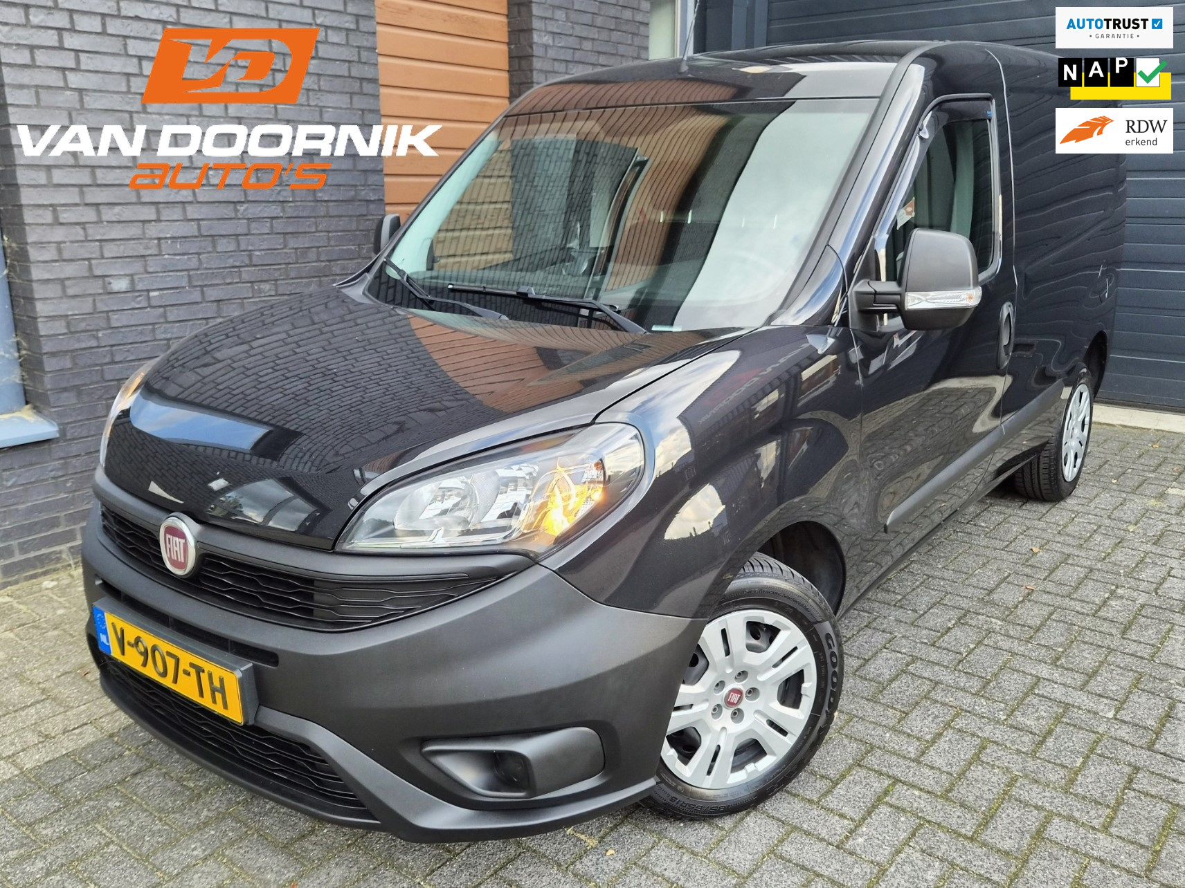 Fiat Doblò Cargo 1.6 MJ L1H1 ECO JET Airco/Navigatie/Trekhaak/Nieuwe Distributieriem!