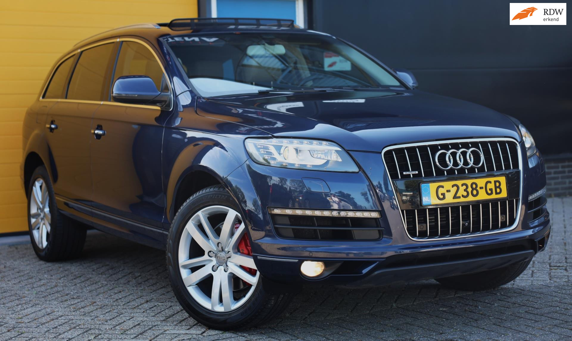 Audi Q7 3.0 TFSI quattro Pro Line + / 7 Zitter / Aut / Leder / 360 Camera / Navi / Ecc / Elek Pakket / Xenon / Pdc