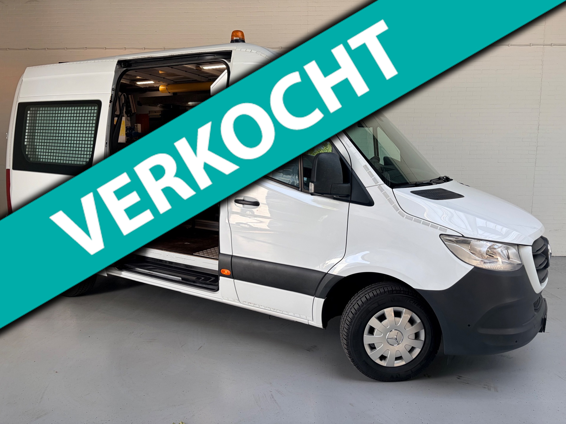 Mercedes-Benz Sprinter Automaat Servicewagen 314 2.2 CDI 140PK L2H2 euro6 BOTT, Victron V230, Standkachel Trekhaak RIJKLAARPRIJS