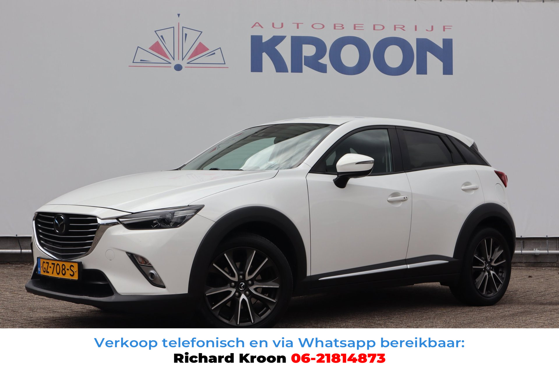 Mazda CX-3 2.0 SkyActiv-G 120 GT-M|Trekhaak|ACC|Bose Sound|