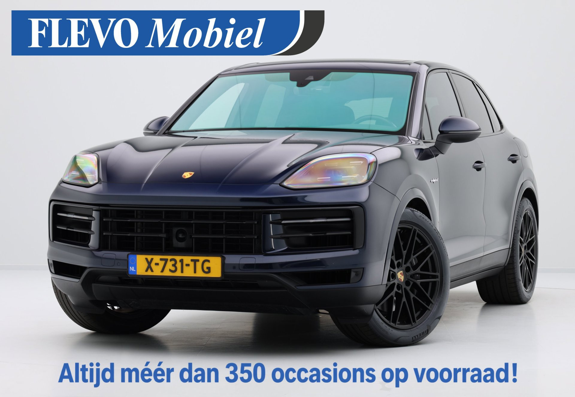 Porsche Cayenne 3.0 E-Hybrid orig. NL|1e eig.|Pano|Luchtvering|Sport Chrono|Sportstoelen