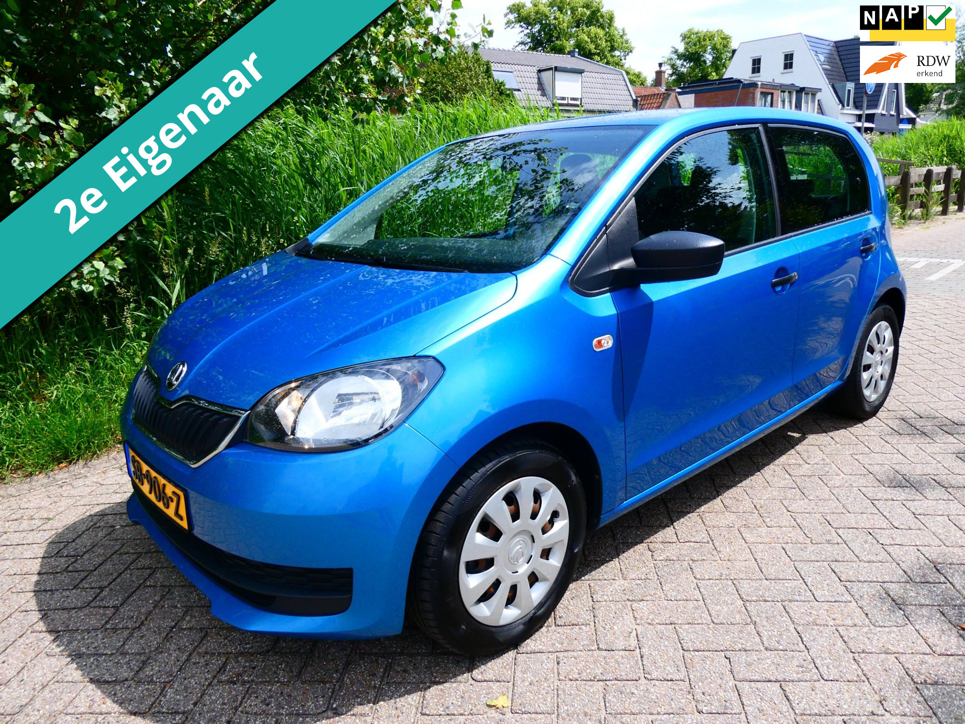 Škoda Citigo 1.0 Greentech Active 5-deurs 2e eigenaar Zuinig