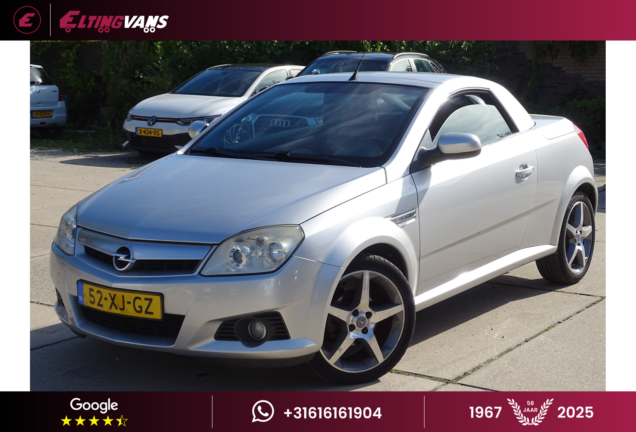 Opel Tigra TwinTop hardtop cabriolet 1.4-16V Temptation