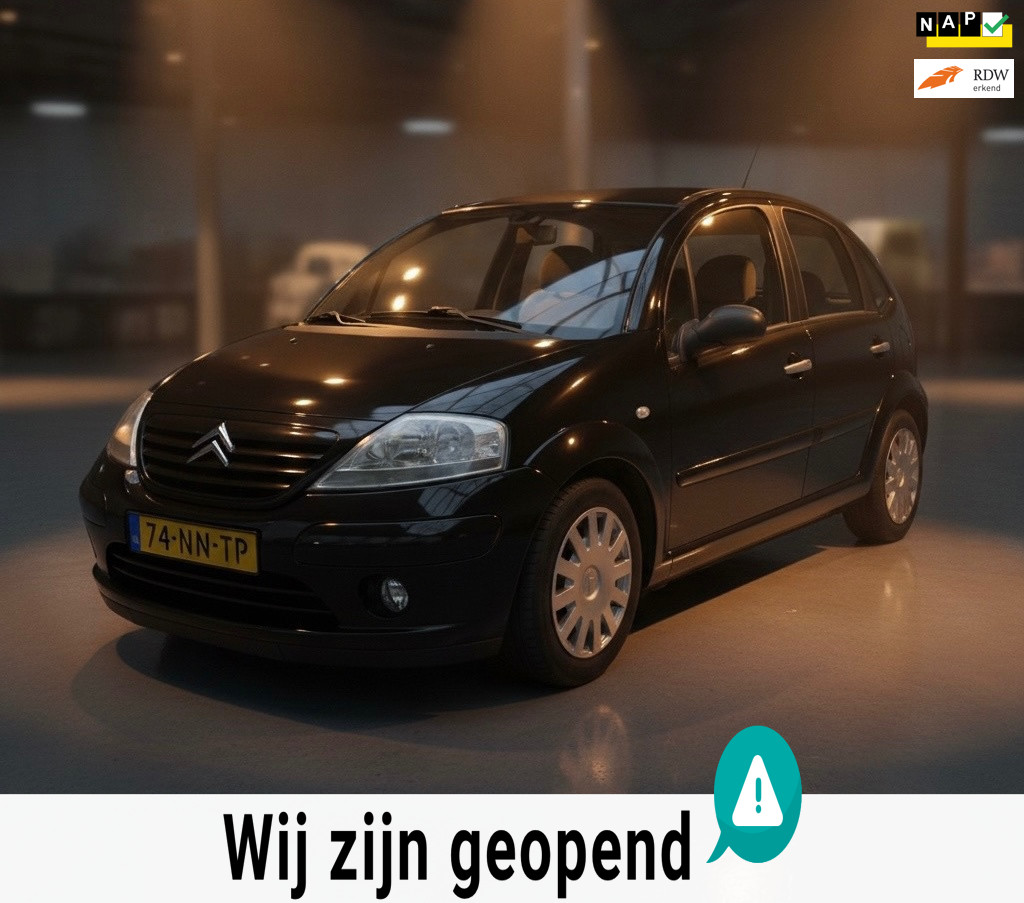 Citroën C3 1.4i Exclusive-1 jaar apk-airco