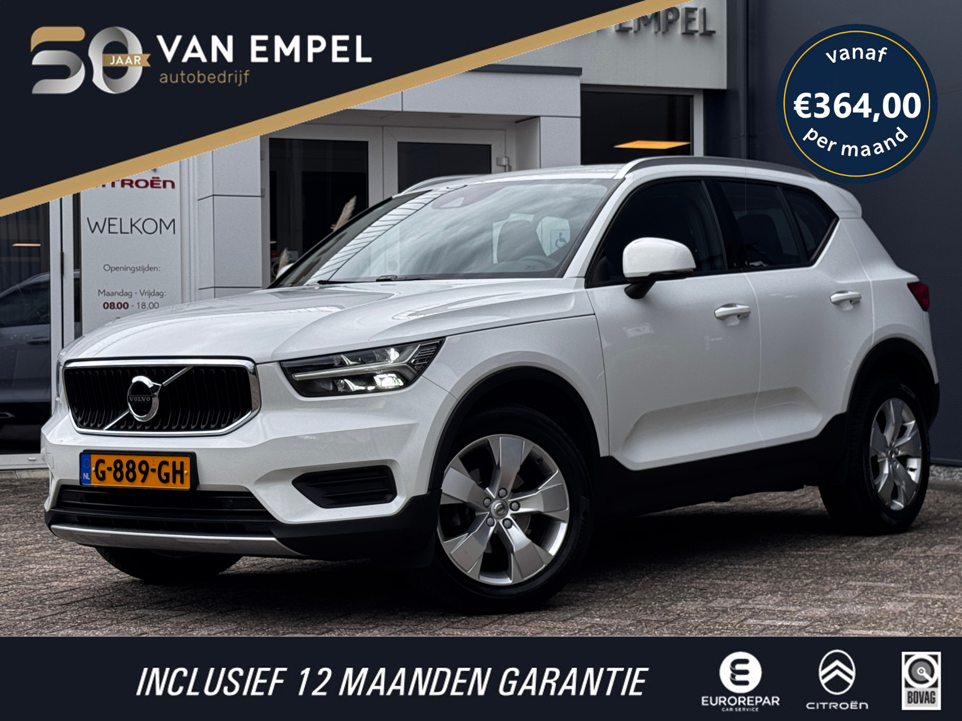 Volvo XC40 1.5 T3 Momentum Pro | NL-Auto | Elek. Achterklep | Parkeersensoren | Navigatie