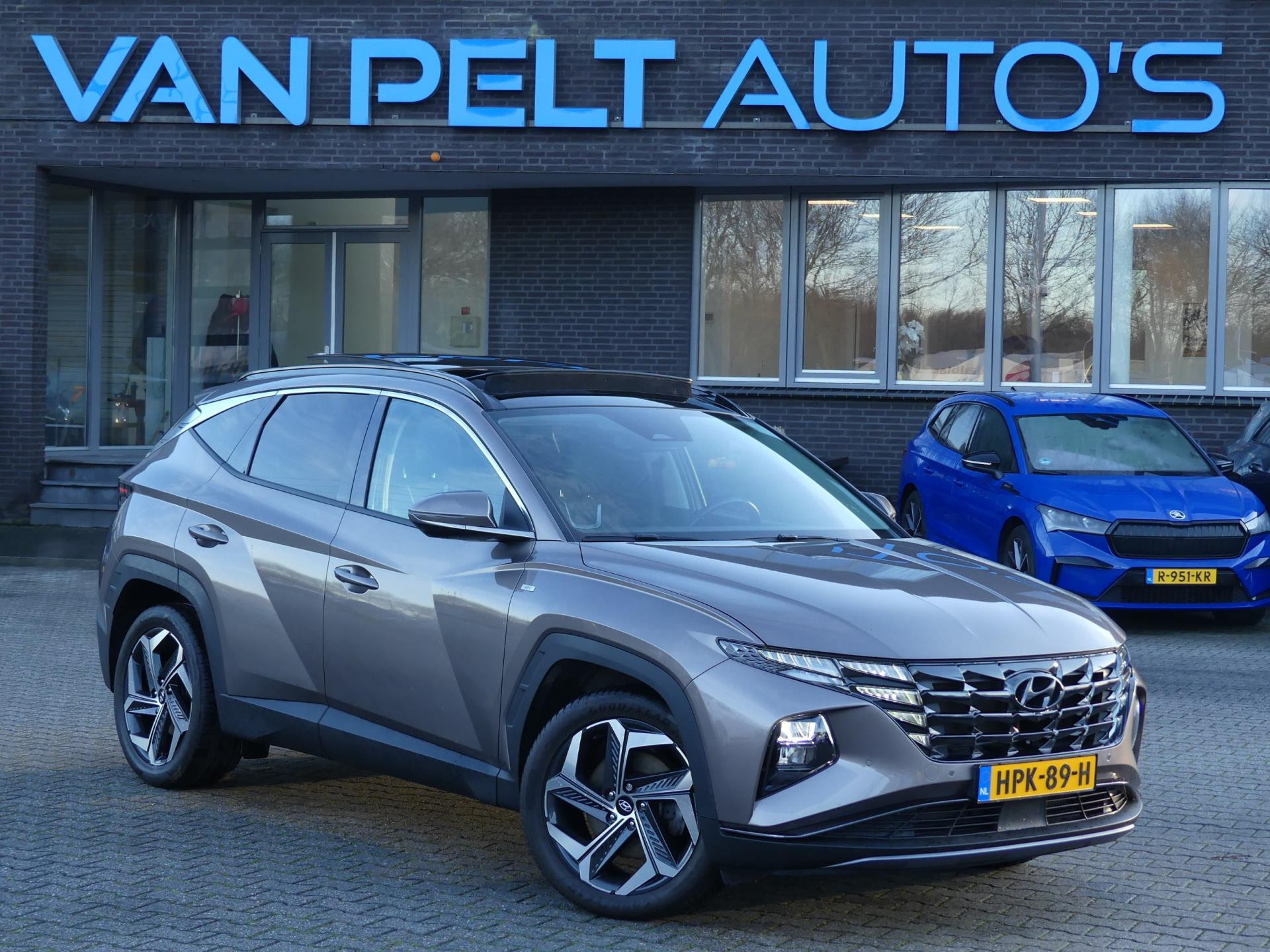 Hyundai Tucson 1.6 T-CRDI Diesel-Hybrid Premium Sky / Pano / Leder / Winter