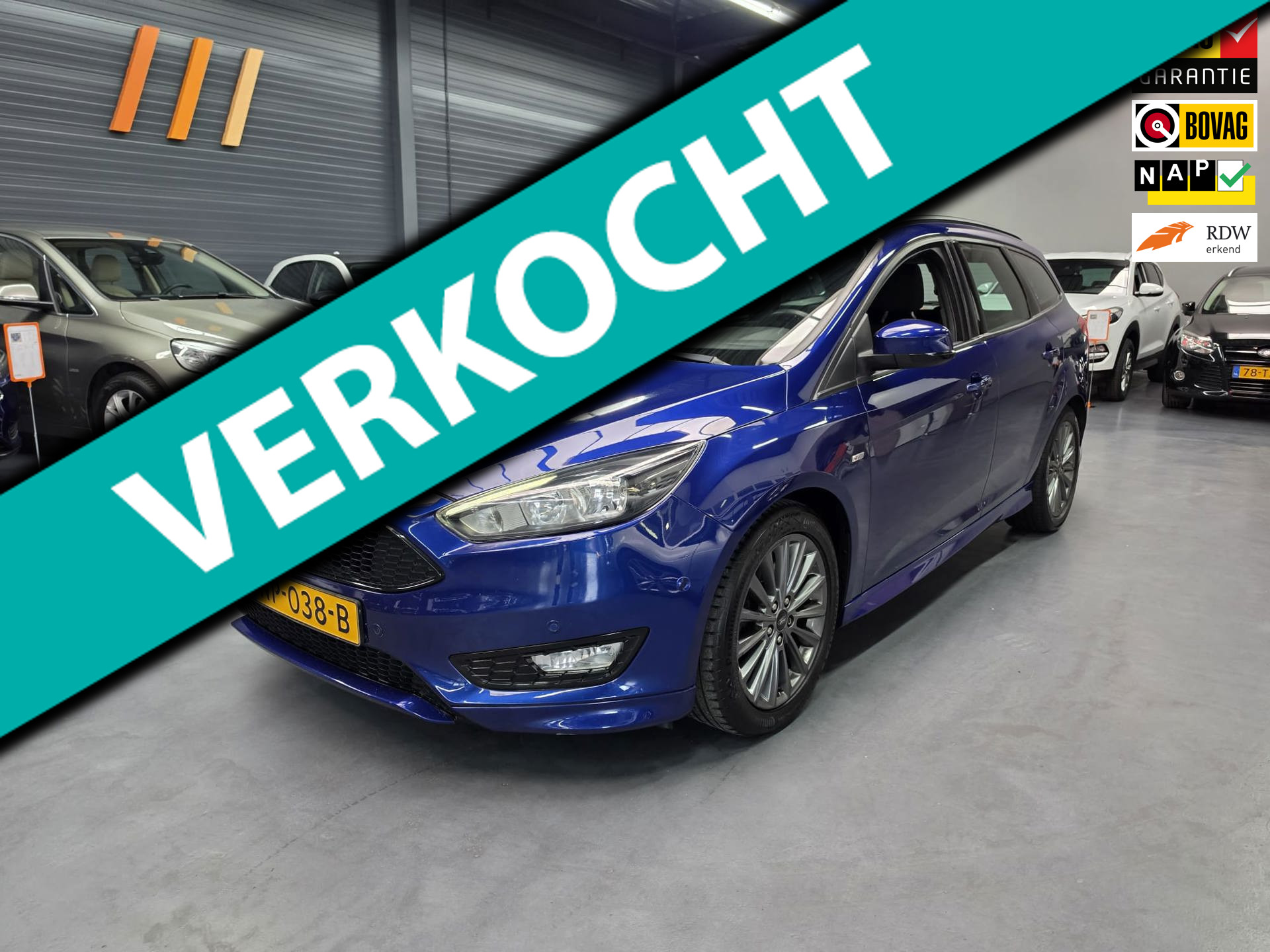 Ford FOCUS Wagon 1.5 ST-Line CARPLAY AUTO PARK KEYLESS NAVI NAP NL AUTO