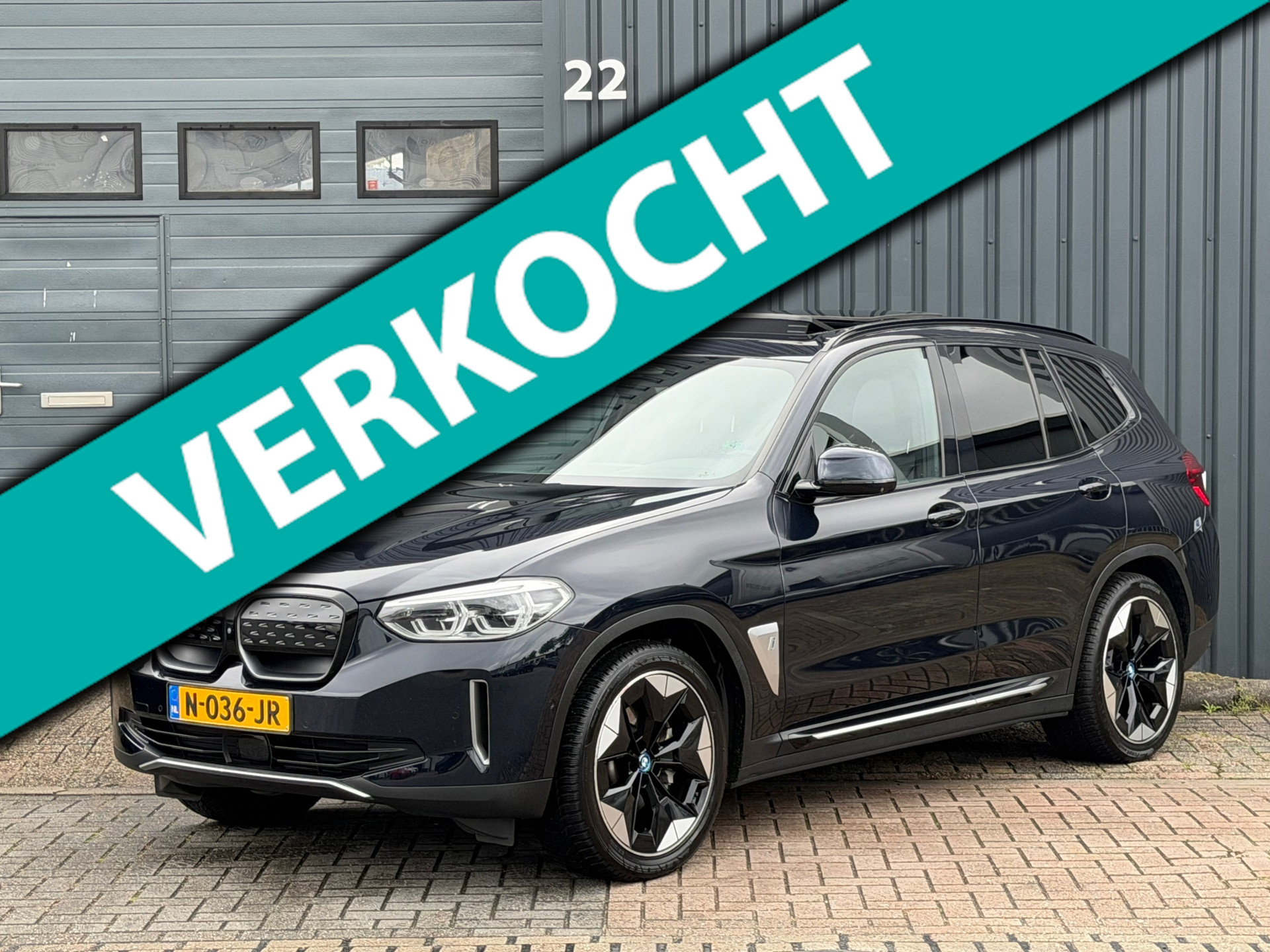 BMW iX3 High Executive 80 kWh|Soh 94%|Pano|Trekhaak Elek|360*cam|ACC|LED|Dealer OH