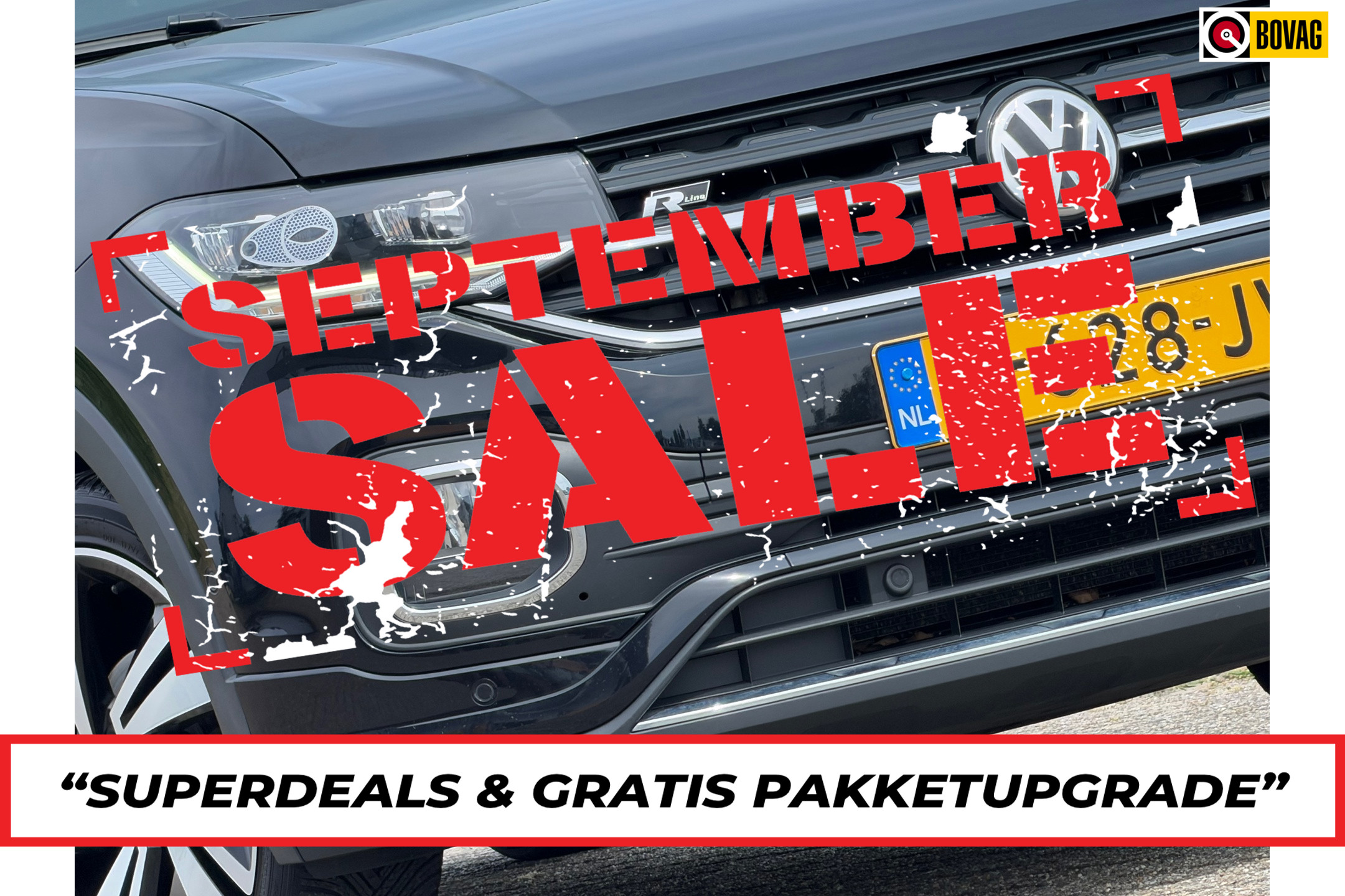 Volkswagen T-Cross 1.0 TSI DSG Automaat 2x R-Line – DeepBlack Pearl – Virtual/Camera/Carplay