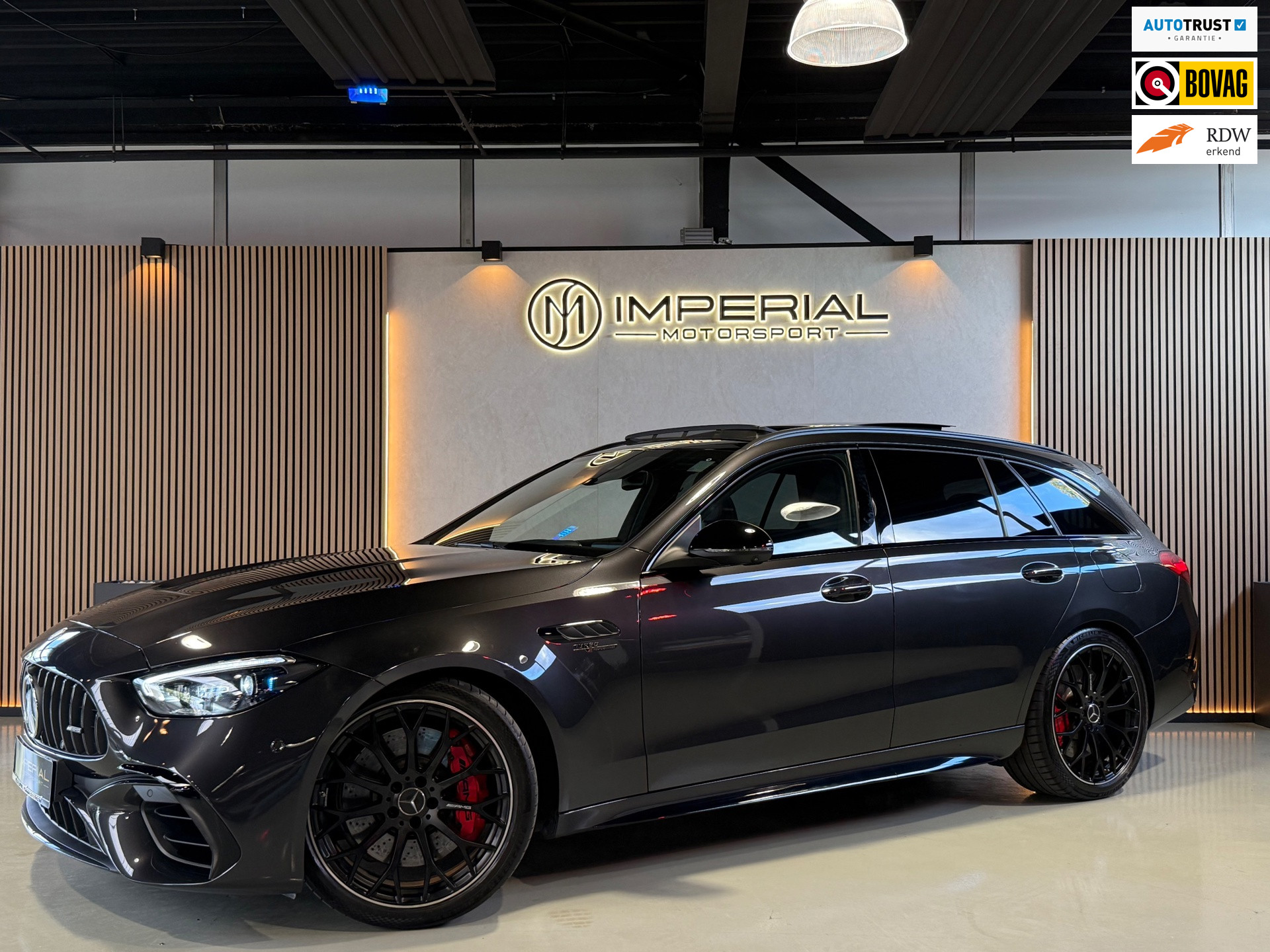 Mercedes-Benz C-Klasse C63S E Performance 680PK|Pano|HuD|Achterasbes|