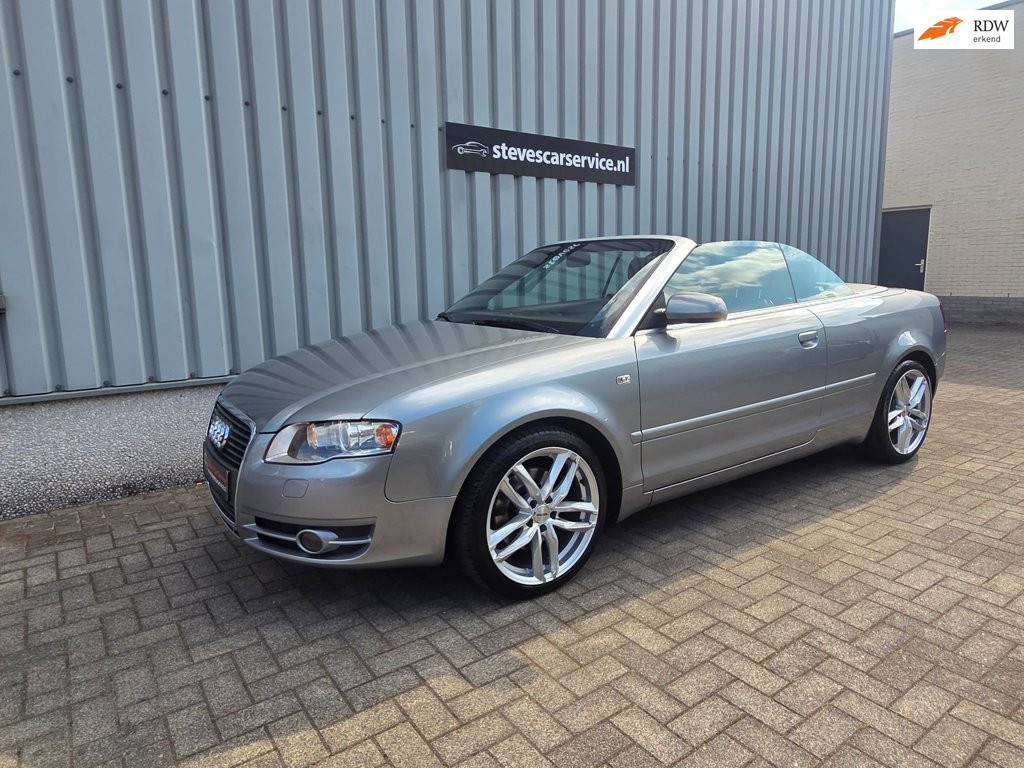 Audi A4 Cabriolet 1.8 Turbo 117dkm elec kap volledig onderhouds historie youngtimer
