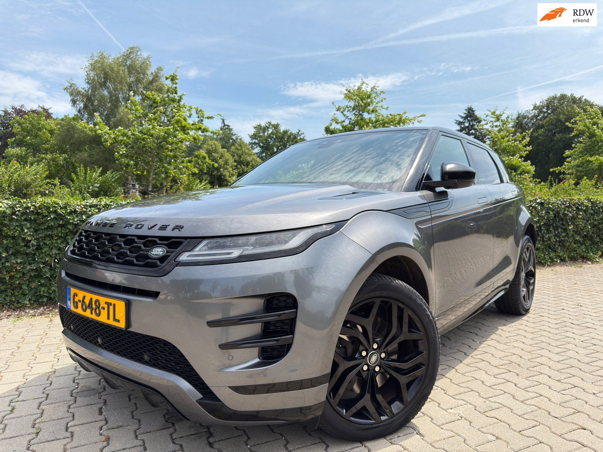 Land Rover Range Rover Evoque 2.0 P200 AWD R-Dynamic HSE BLACK PACK , Clima / Cruise / Camera-Navi-Multimedia / Leder / Led / 20″
