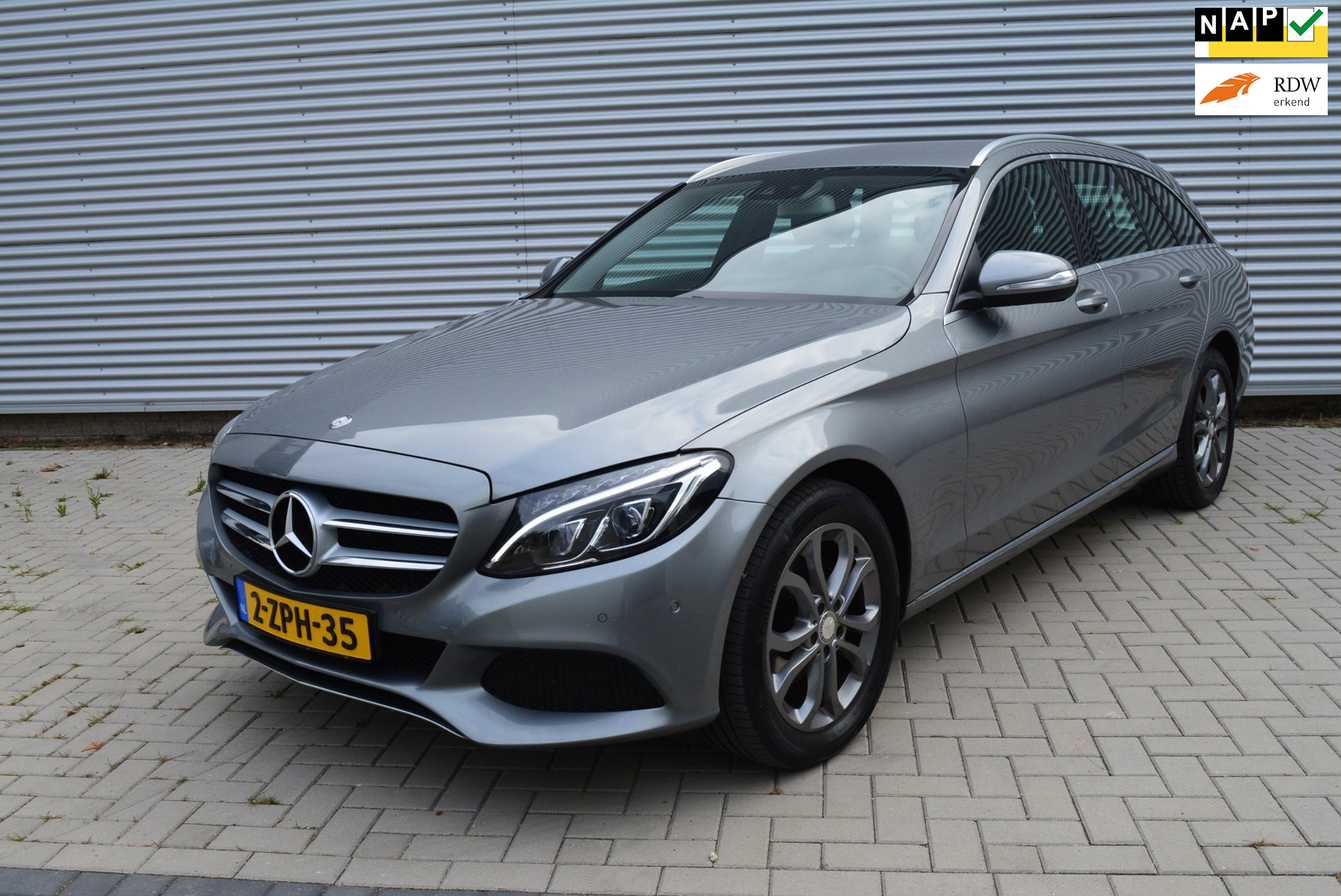 Mercedes-Benz C-Klasse Estate 180 Ambition | Navi | Cruise | Leder | LED | Stoelverwarming.