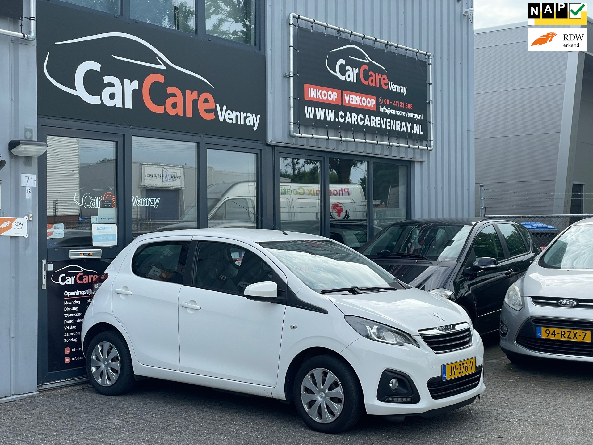 Peugeot 108 1.0 e-VTi Active APK07-2027 AIRCO LED NAP 5DRS NL AUTO DEALERONDEHROUDEN