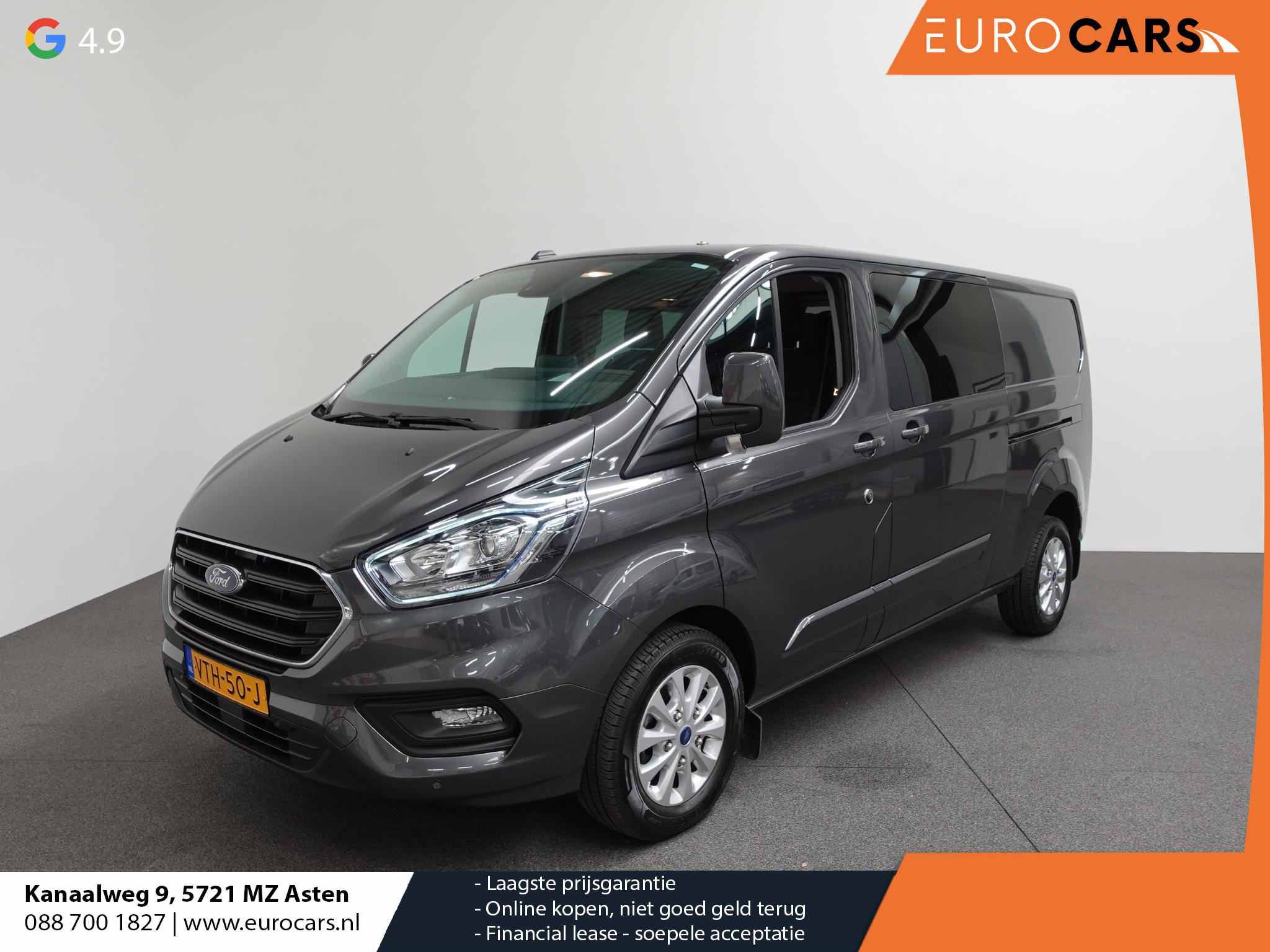 Ford Transit Custom 300 2.0 TDCI L2H1 Limited Dubbele Cabine